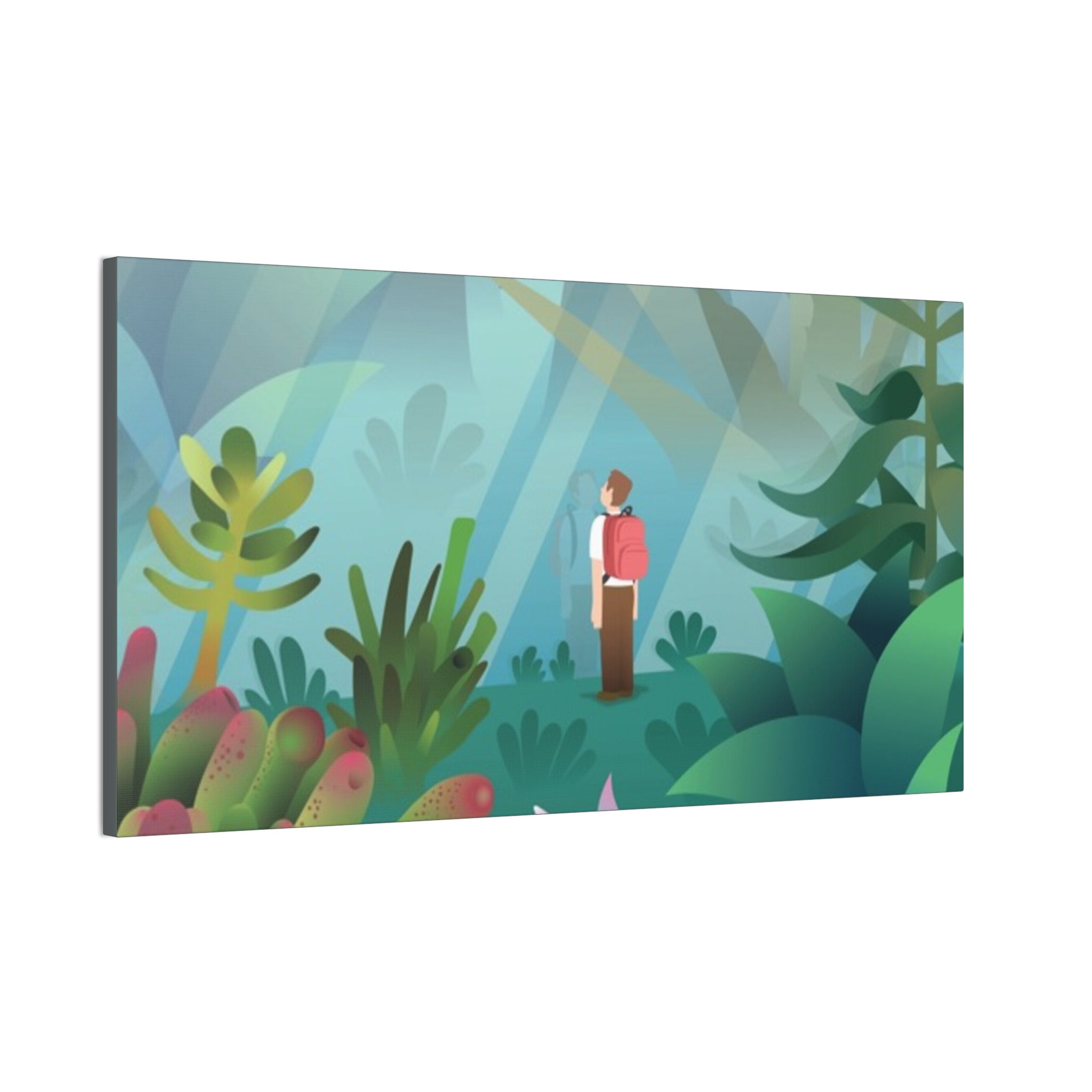 Tranquil Nature Scene Canvas Wall Art