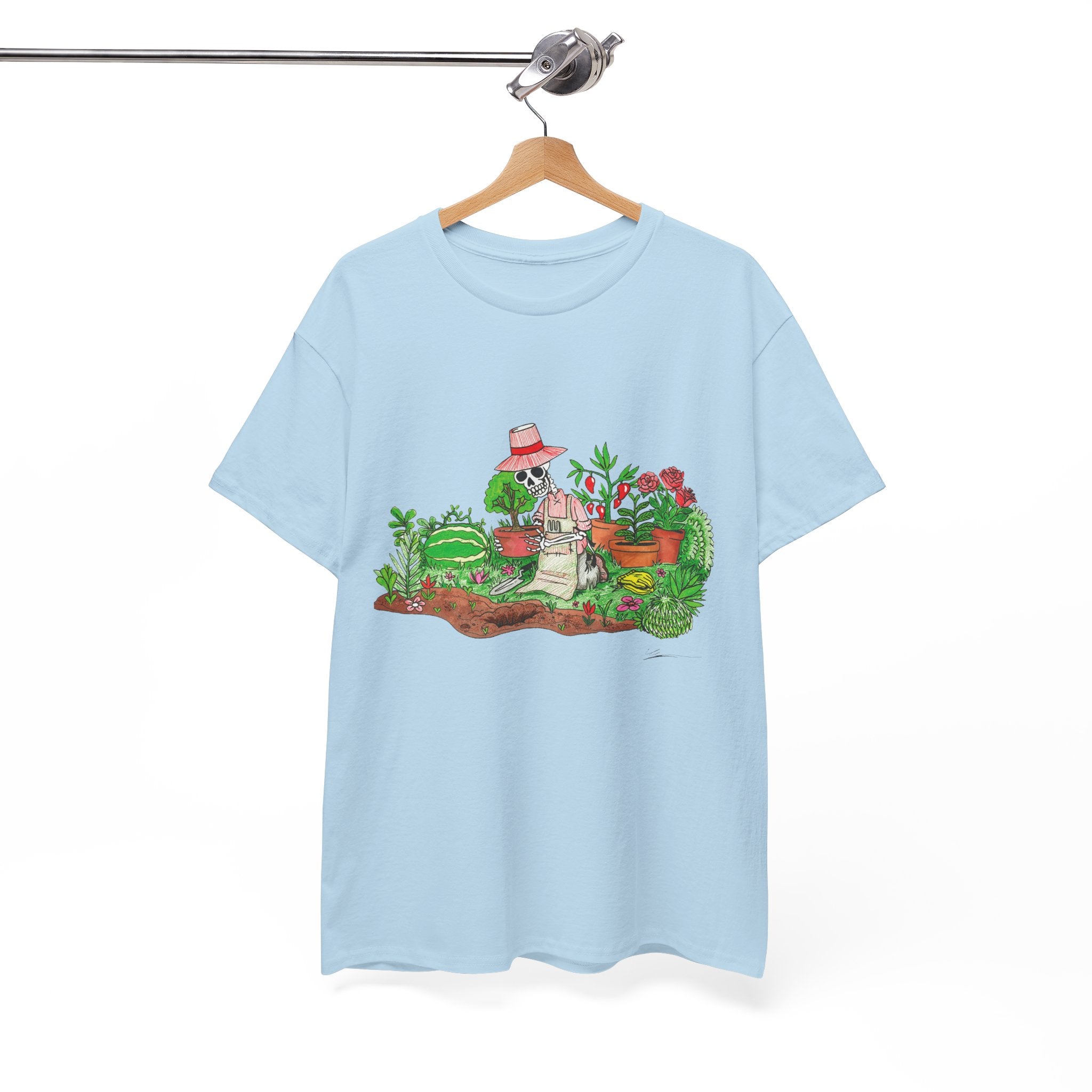 Colorful Garden Adventure Unisex Heavy Cotton Tee