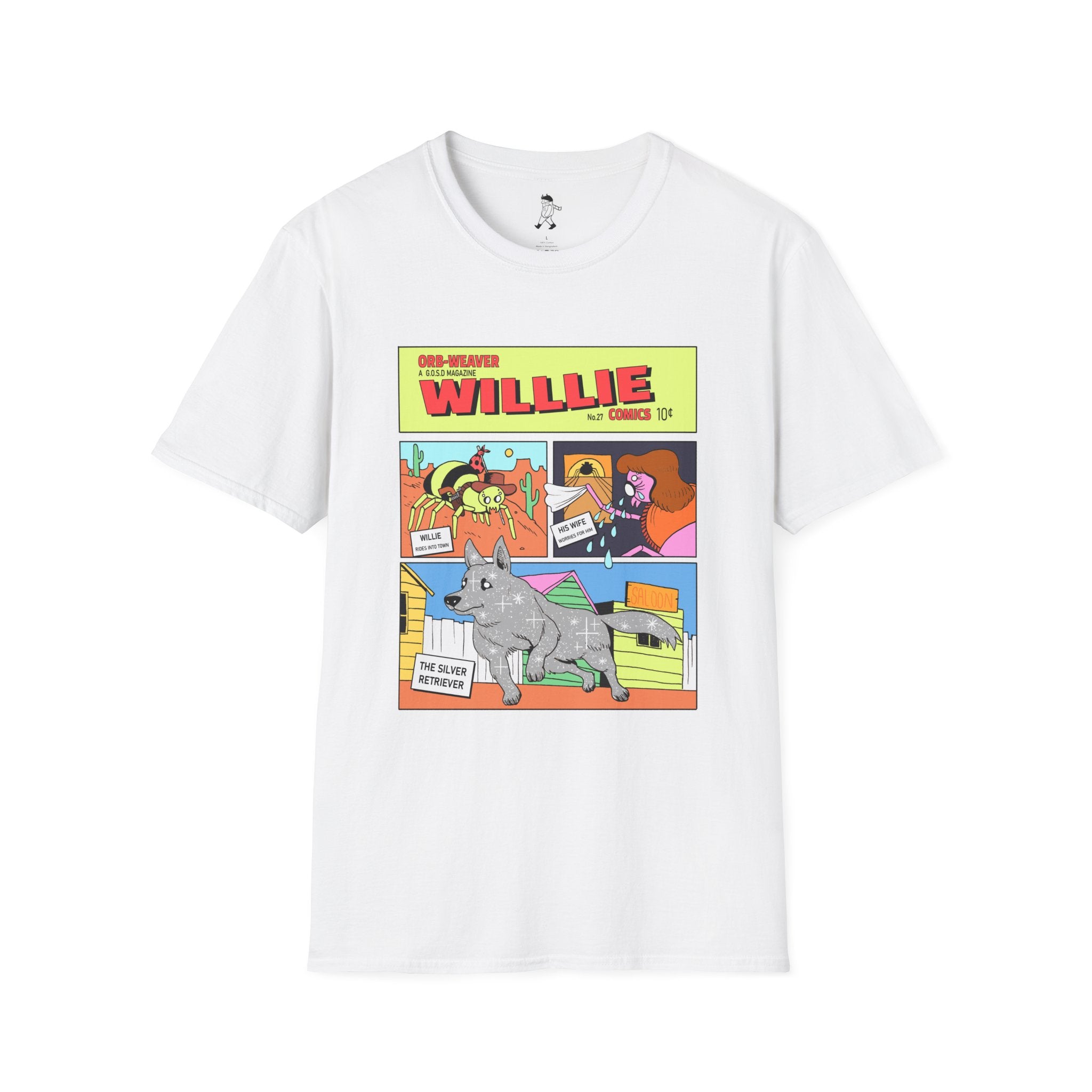 Colorful Illustrated Comic Retro Vibe T-Shirt