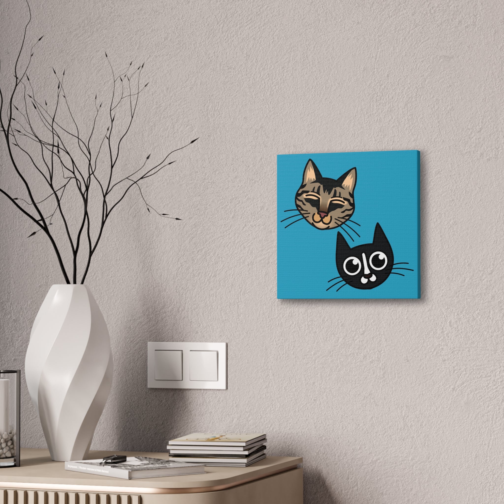 Cat Lover Canvas Art