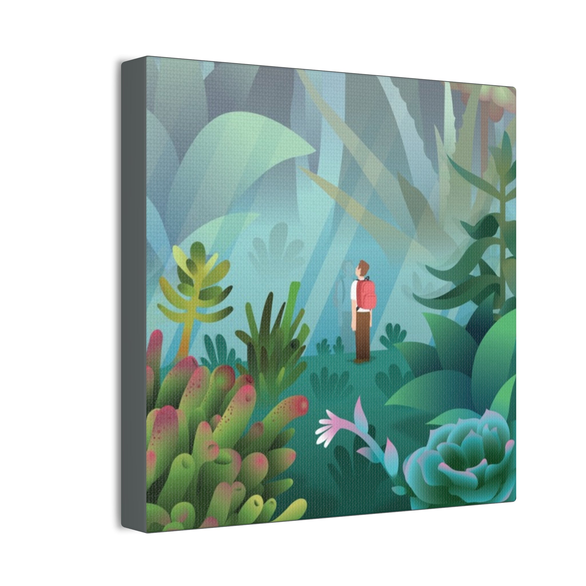 Tranquil Nature Scene Canvas Wall Art