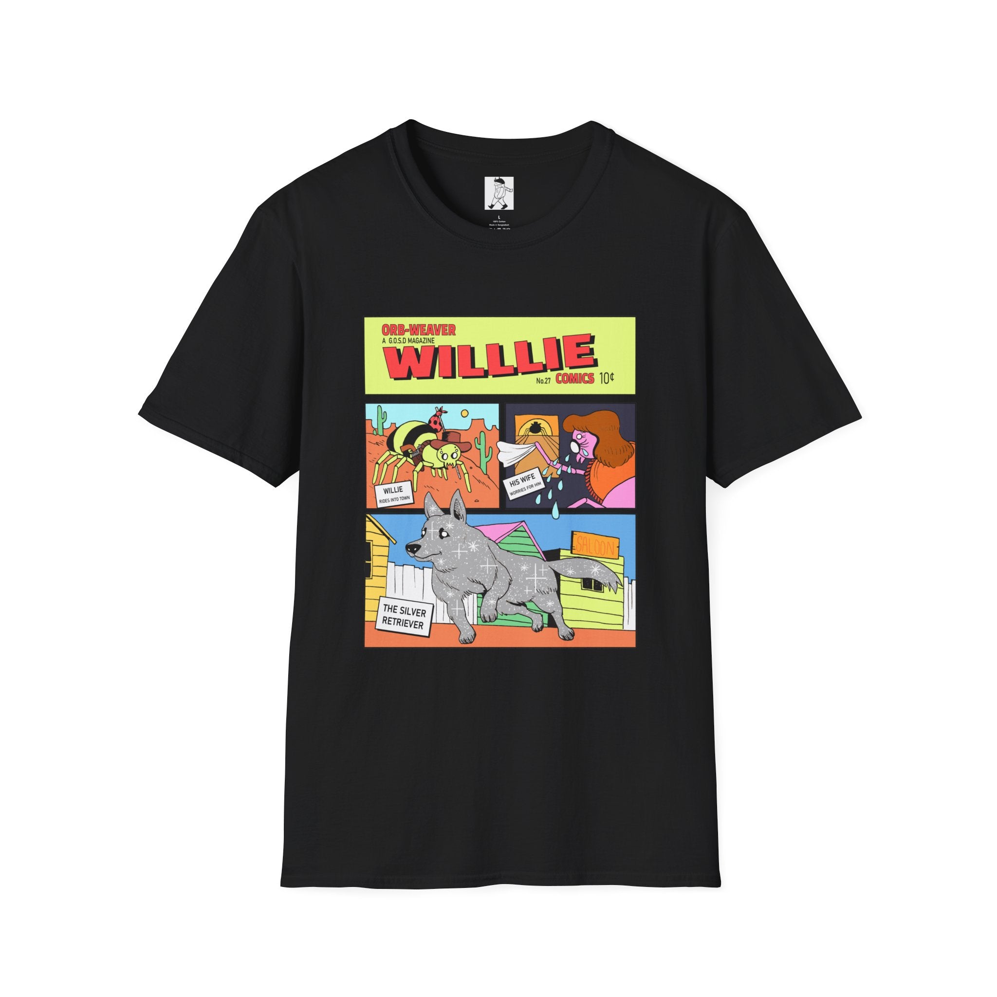 Colorful Illustrated Comic Retro Vibe T-Shirt