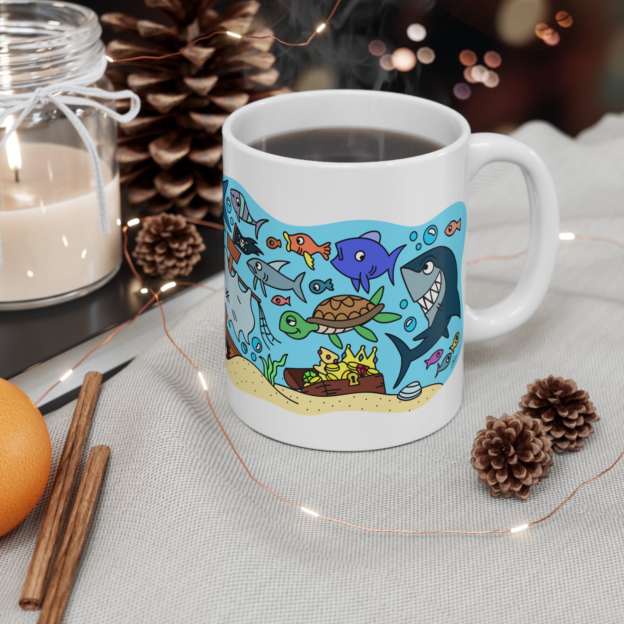 Underwater Whimsical Adventure Mug
