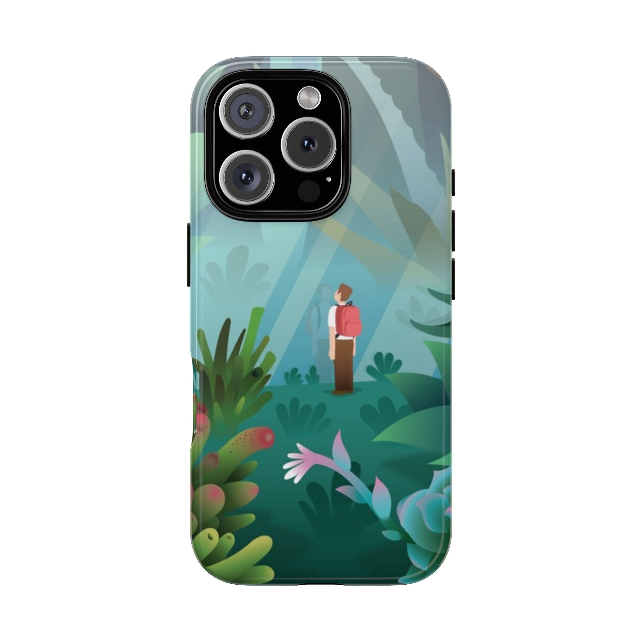 Whimsical Nature-Themed Phone Case