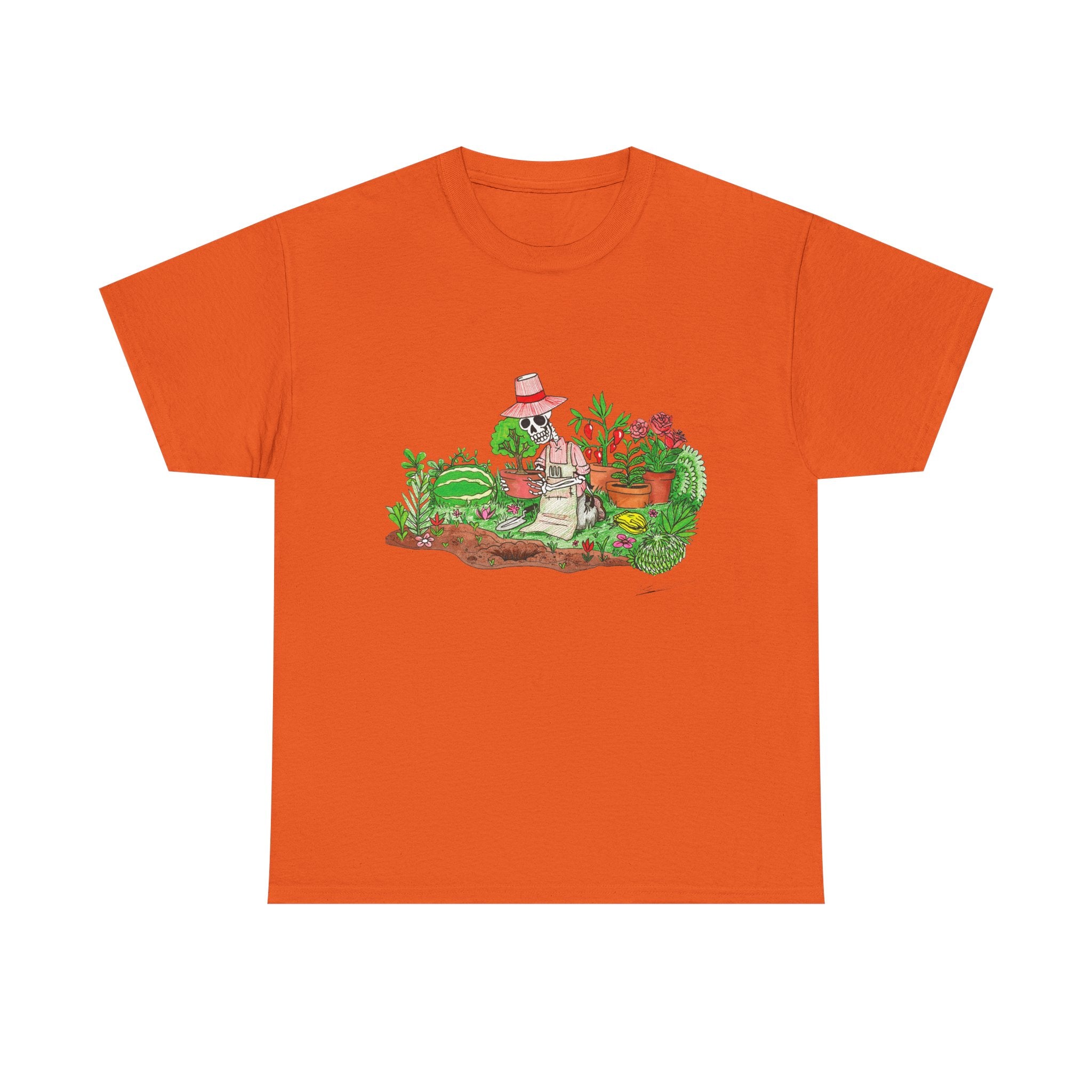 Colorful Garden Adventure Unisex Heavy Cotton Tee