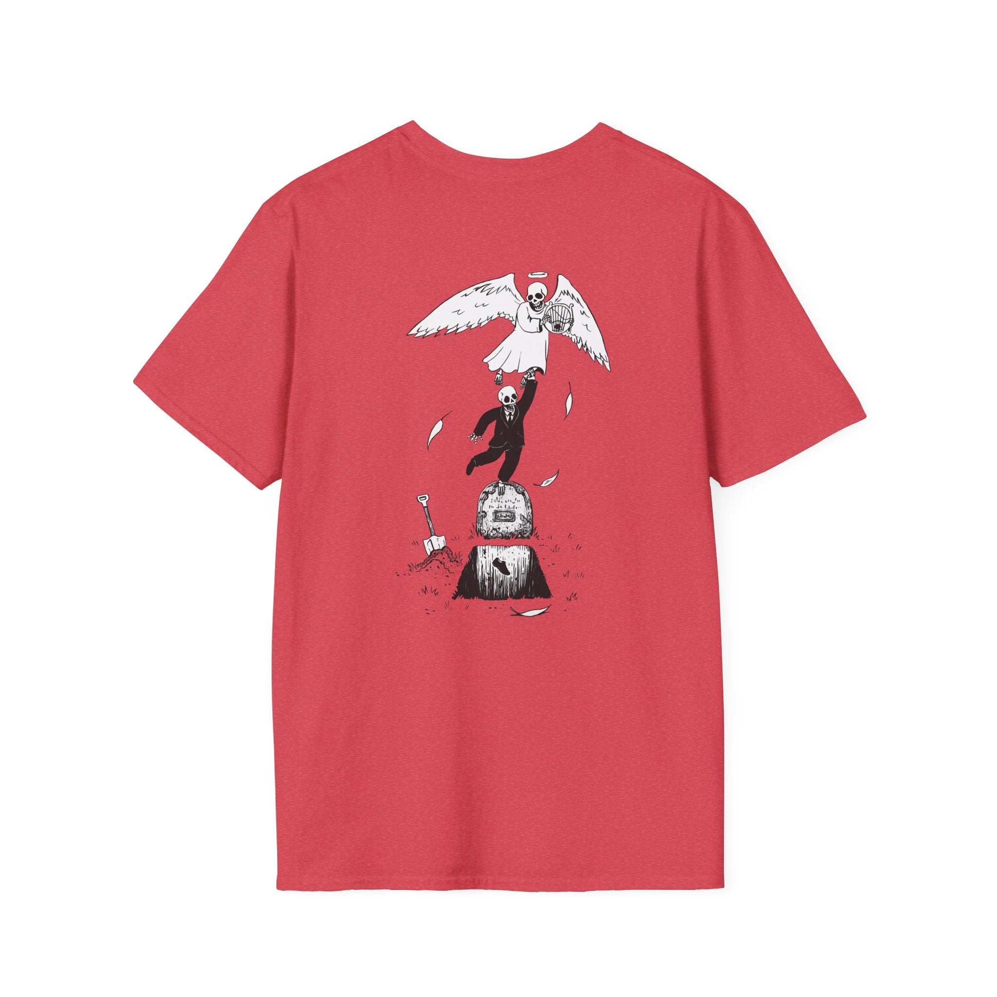 Creative Unisex Softstyle T-Shirt with Whimsical Illustrations, Graphic Tee, Casual Wear, Gift for Artists, Unique Fashion Statement