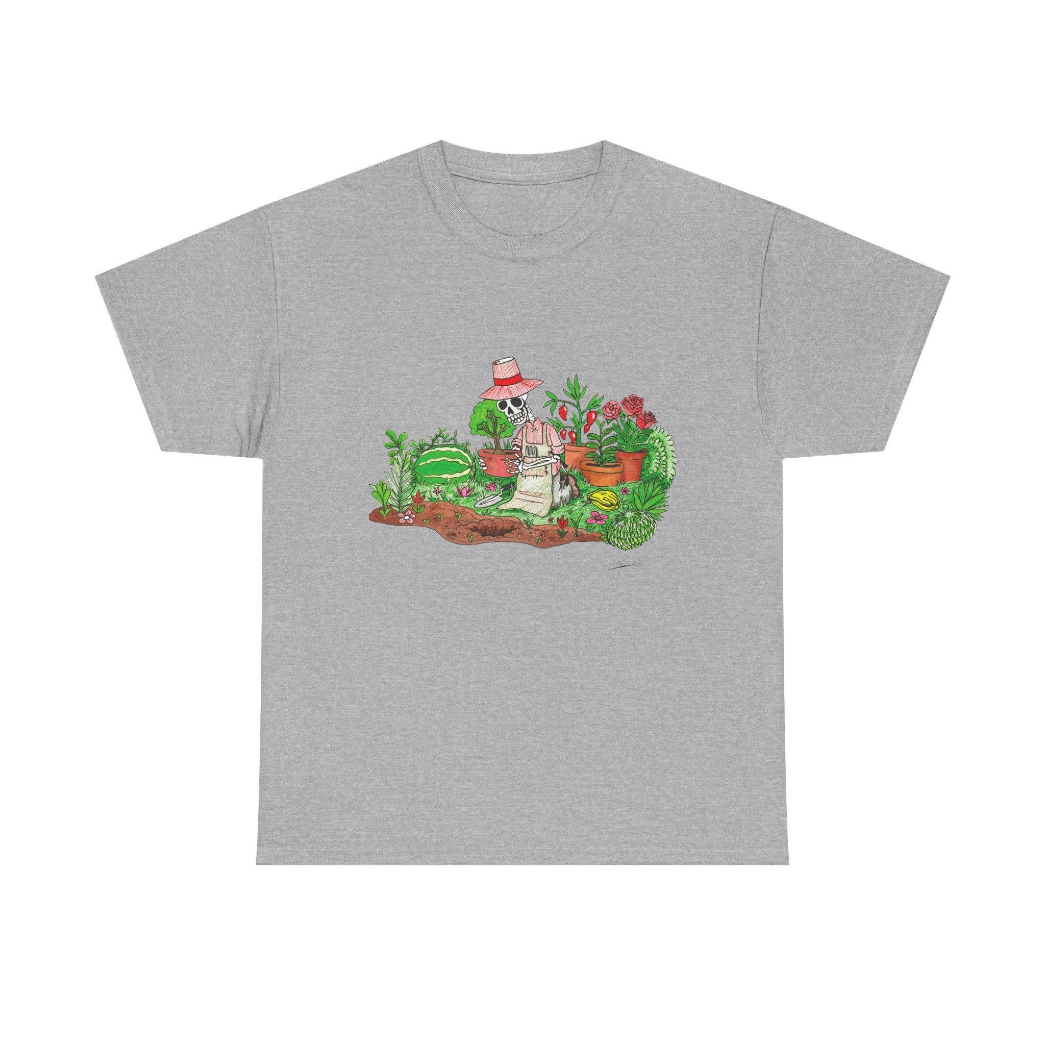 Colorful Garden Adventure Unisex Heavy Cotton Tee