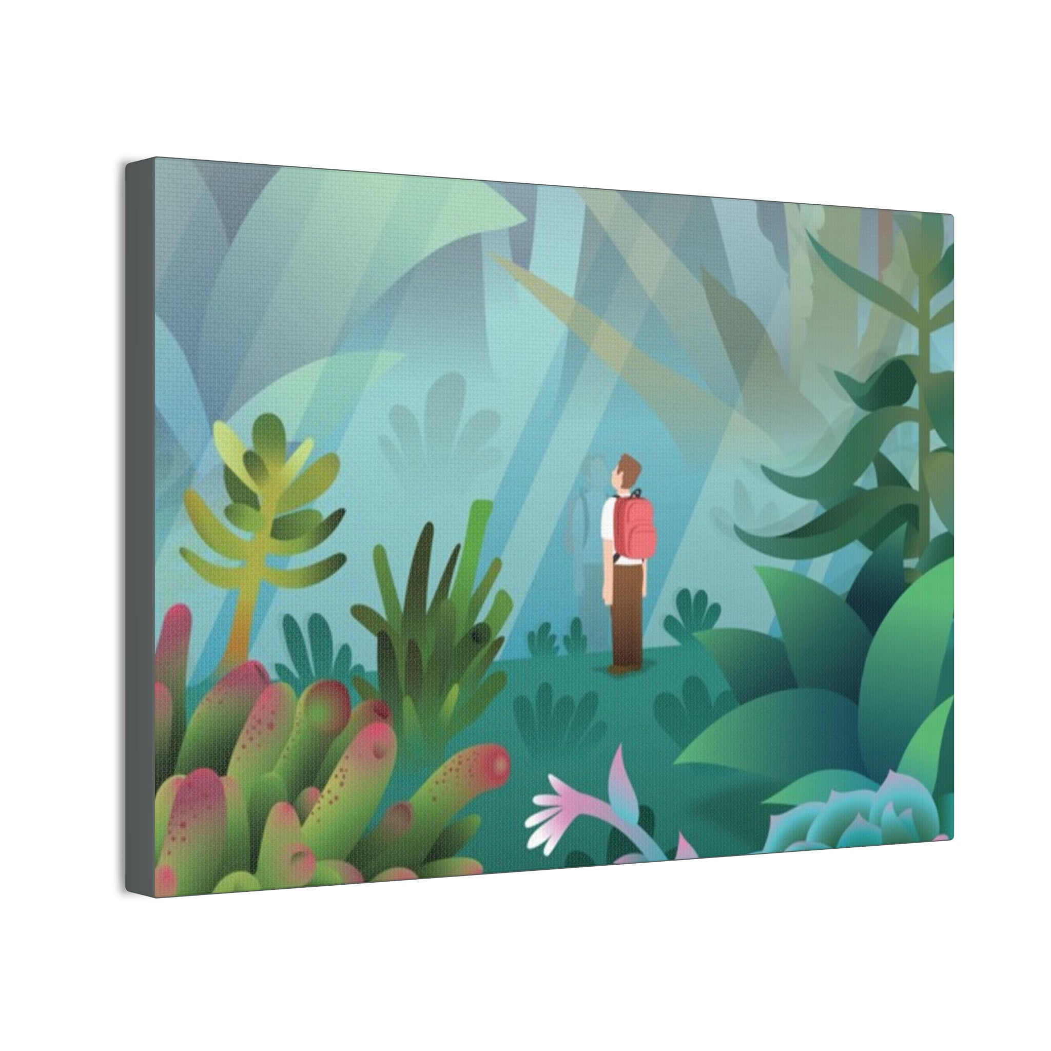 Tranquil Nature Scene Canvas Wall Art