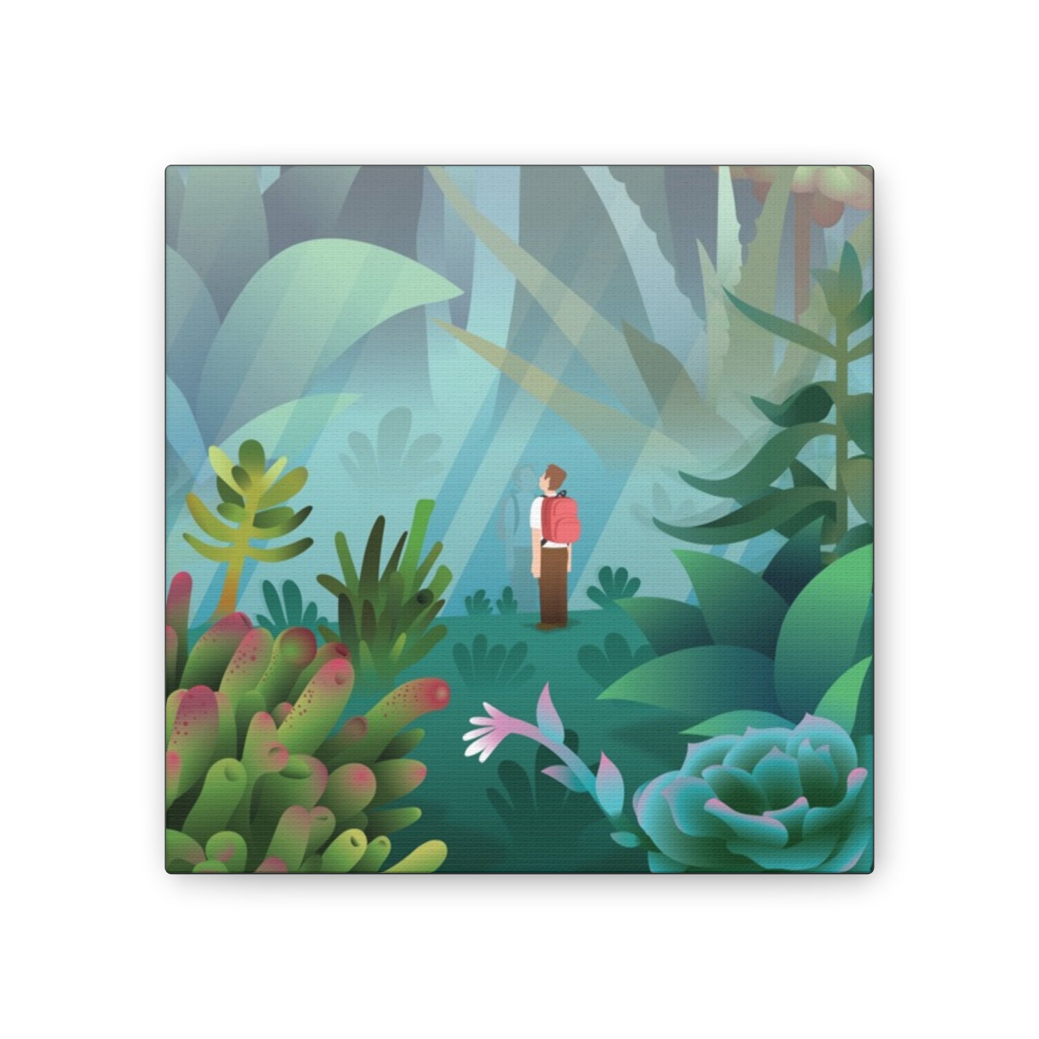 Tranquil Nature Scene Canvas Wall Art