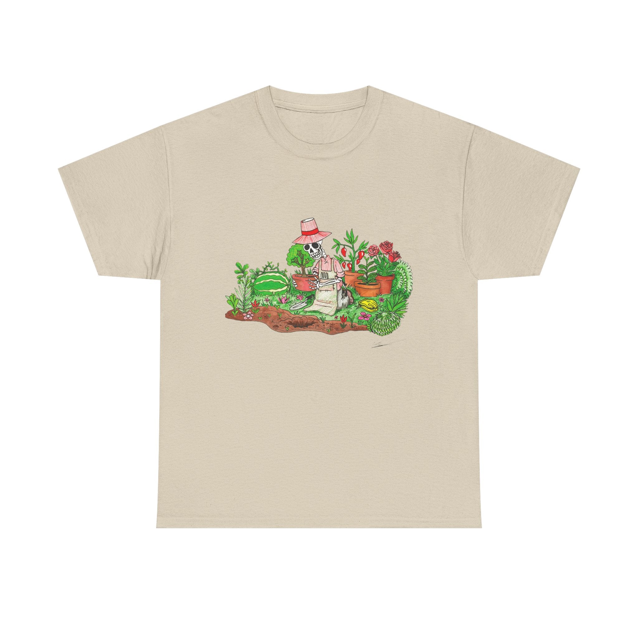 Colorful Garden Adventure Unisex Heavy Cotton Tee