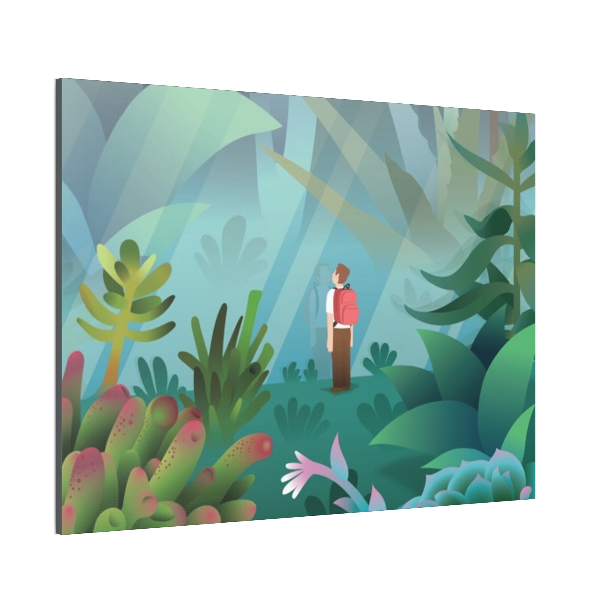 Tranquil Nature Scene Canvas Wall Art