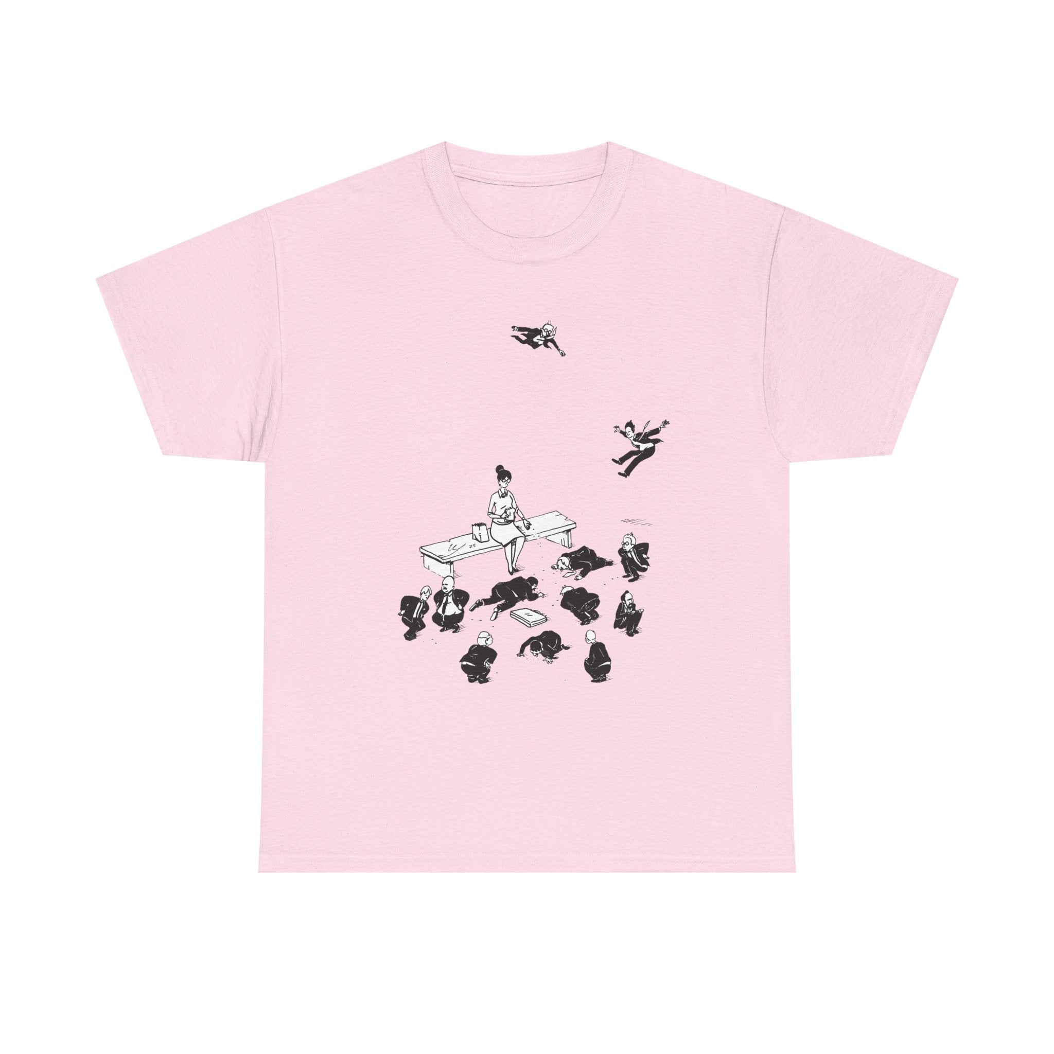 Comical Office Cotton Tee