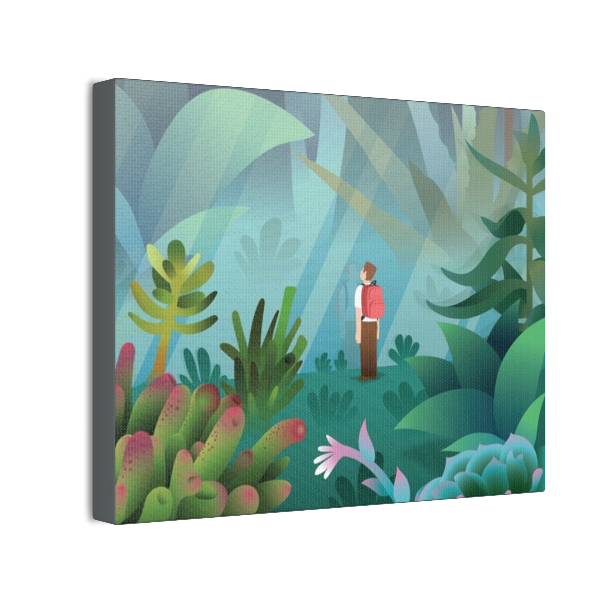 Tranquil Nature Scene Canvas Wall Art