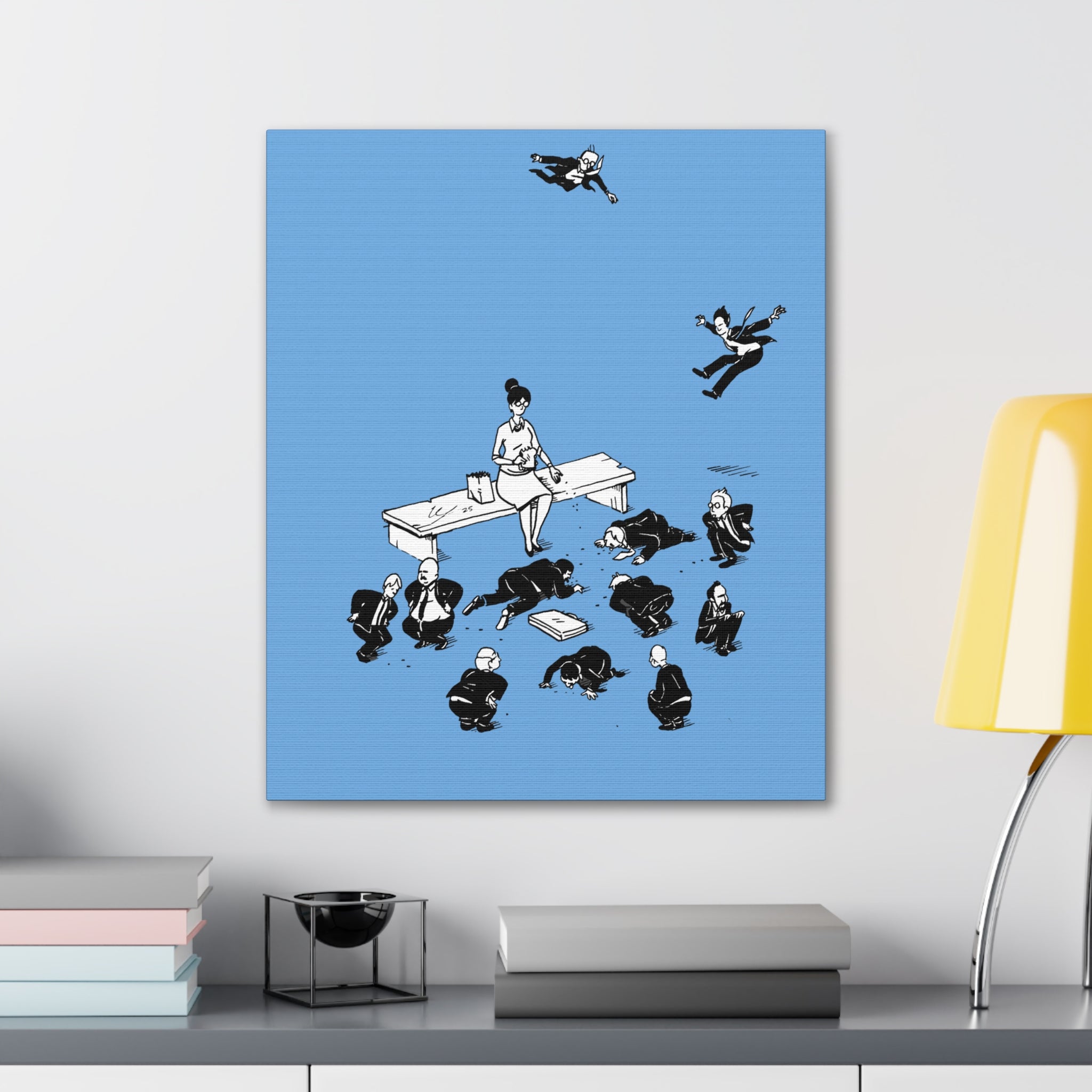 Comical Office Art Print