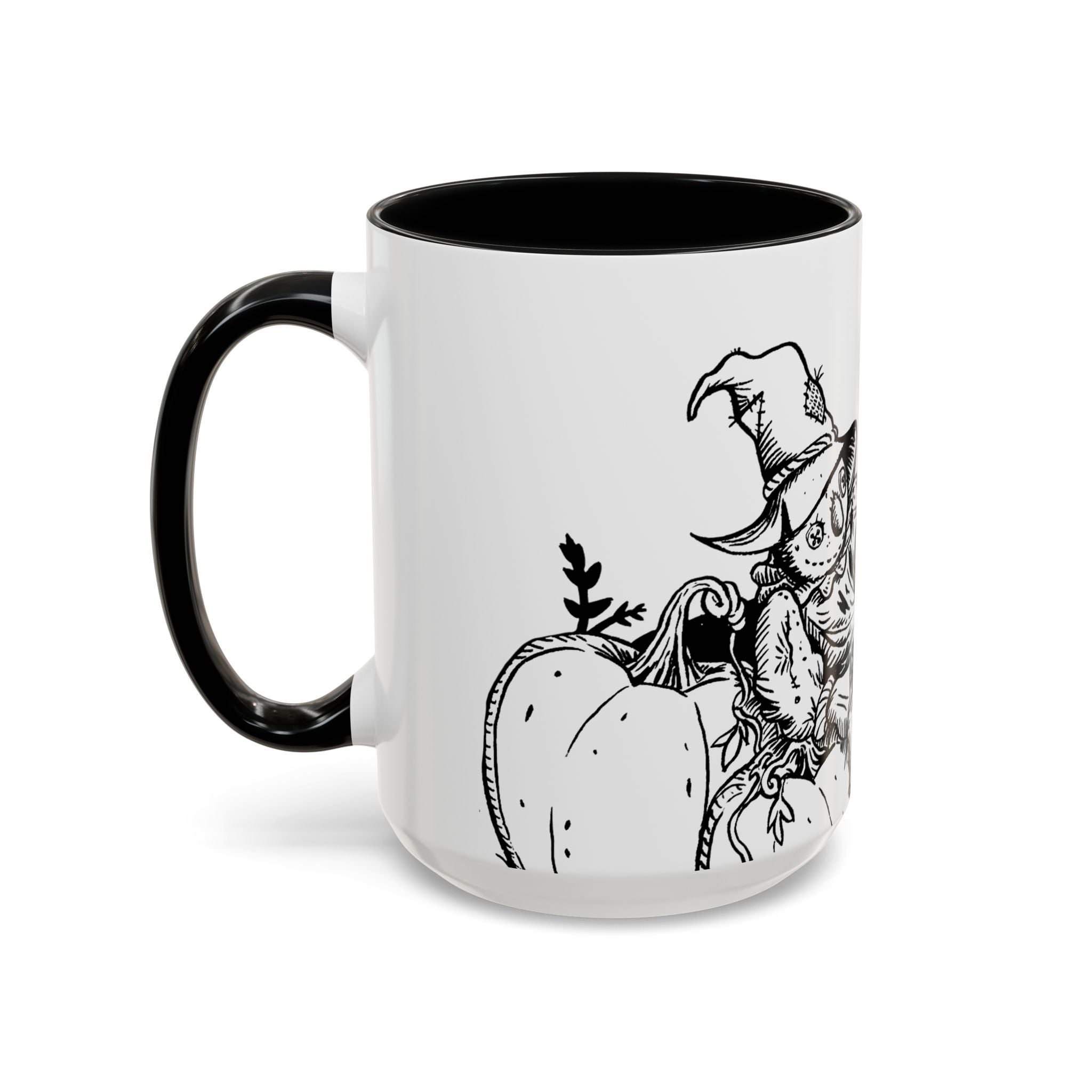 Whimsical Scarecrow Coffee Mug