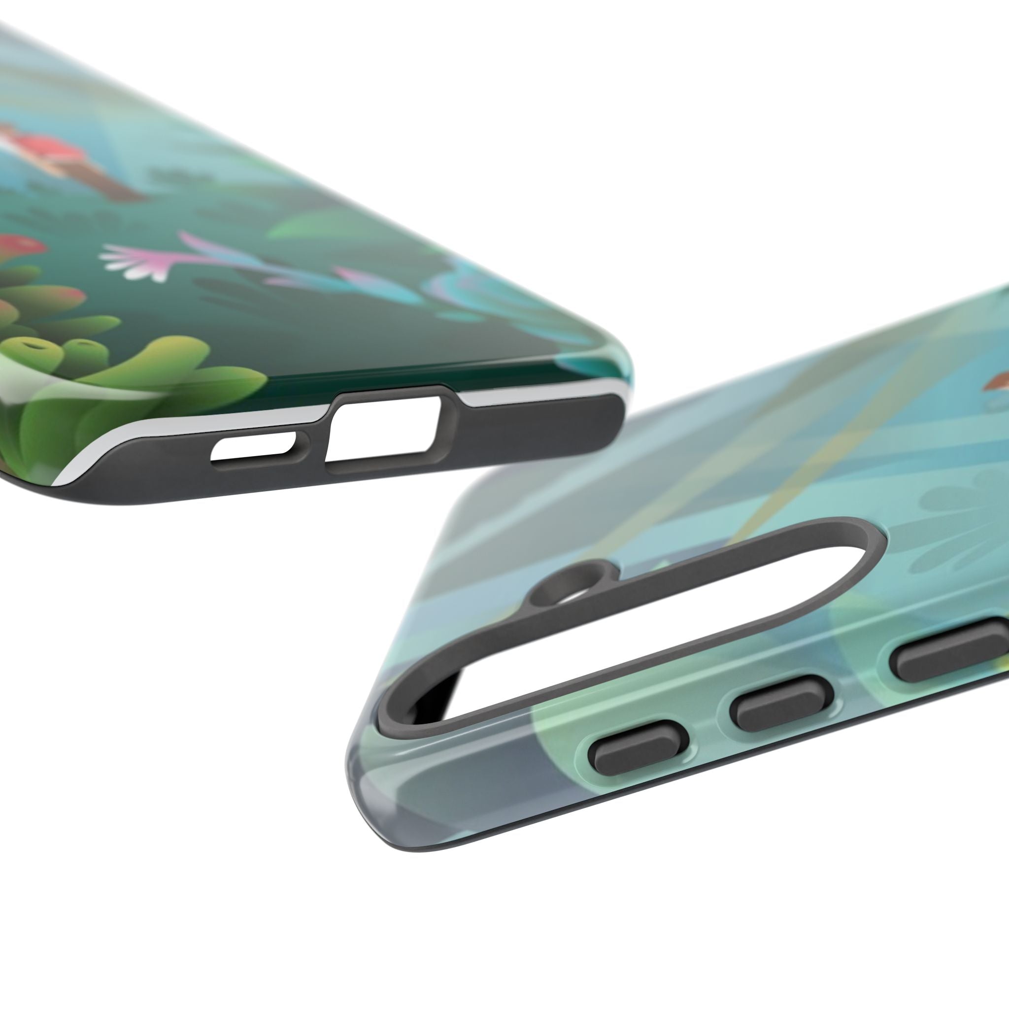 Whimsical Nature-Themed Phone Case
