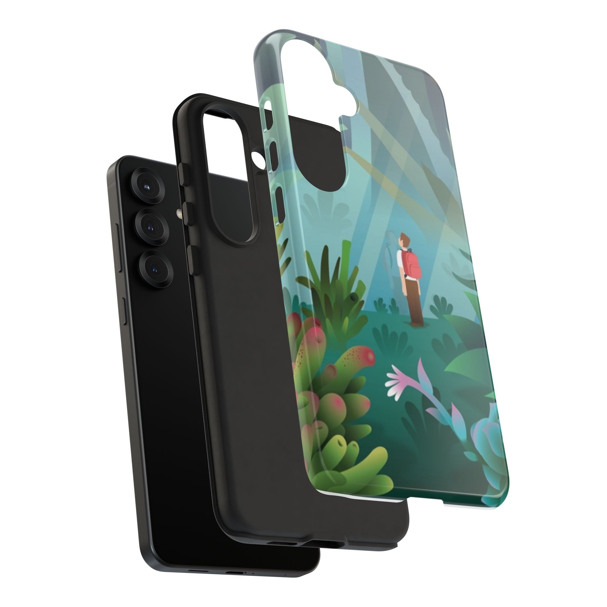 Whimsical Nature-Themed Phone Case