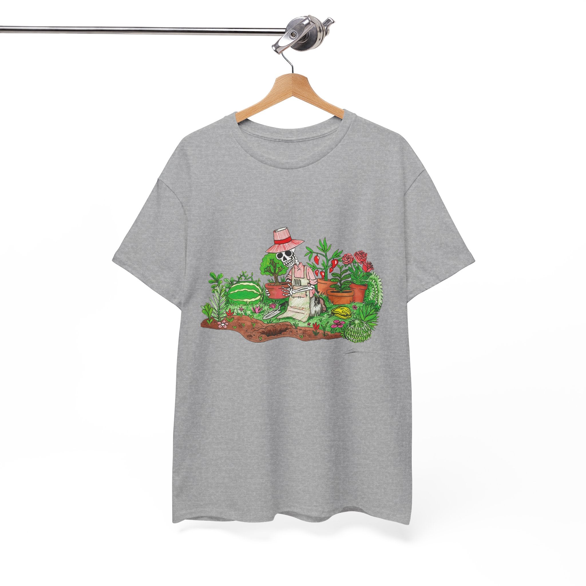 Colorful Garden Adventure Unisex Heavy Cotton Tee