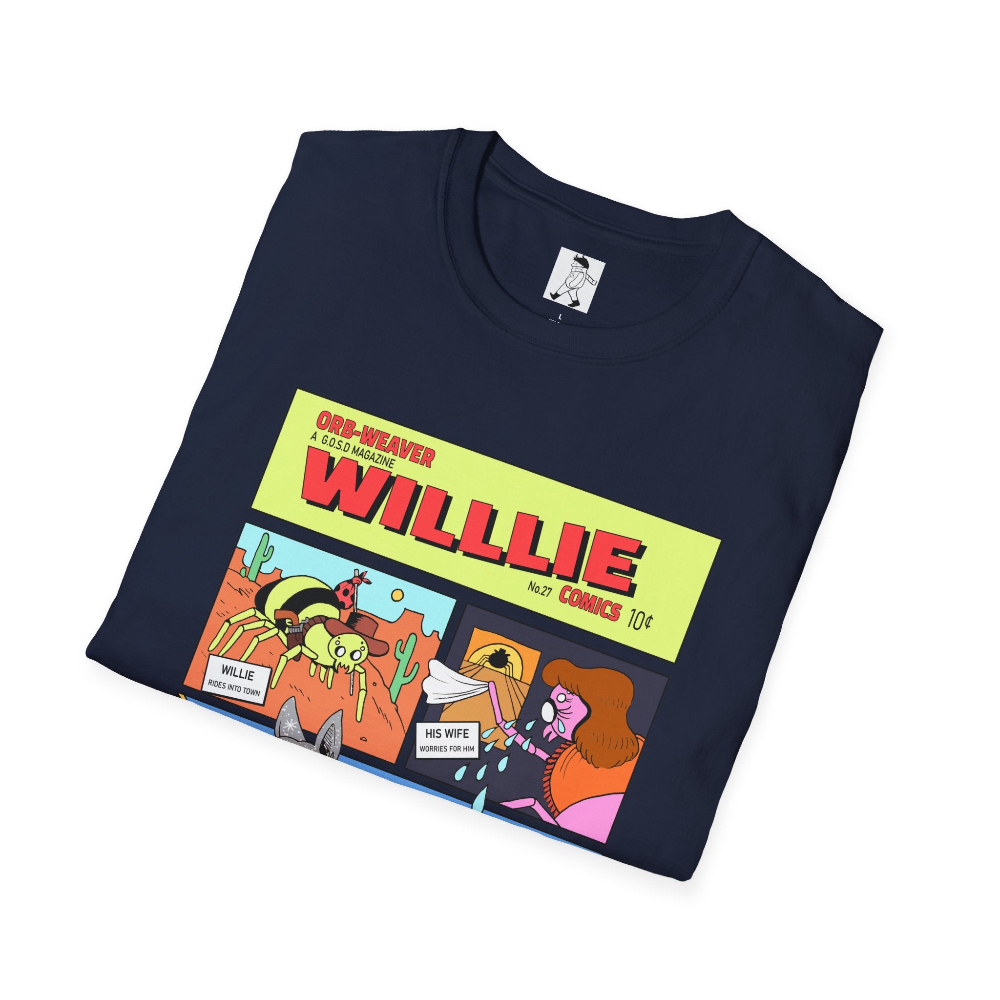 Colorful Illustrated Comic Retro Vibe T-Shirt