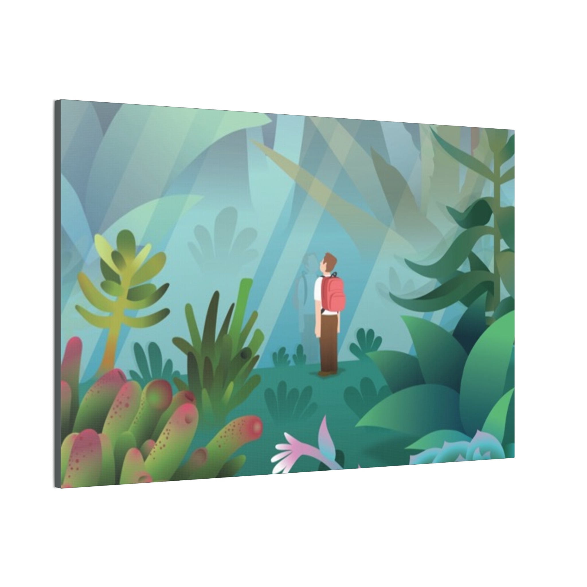 Tranquil Nature Scene Canvas Wall Art