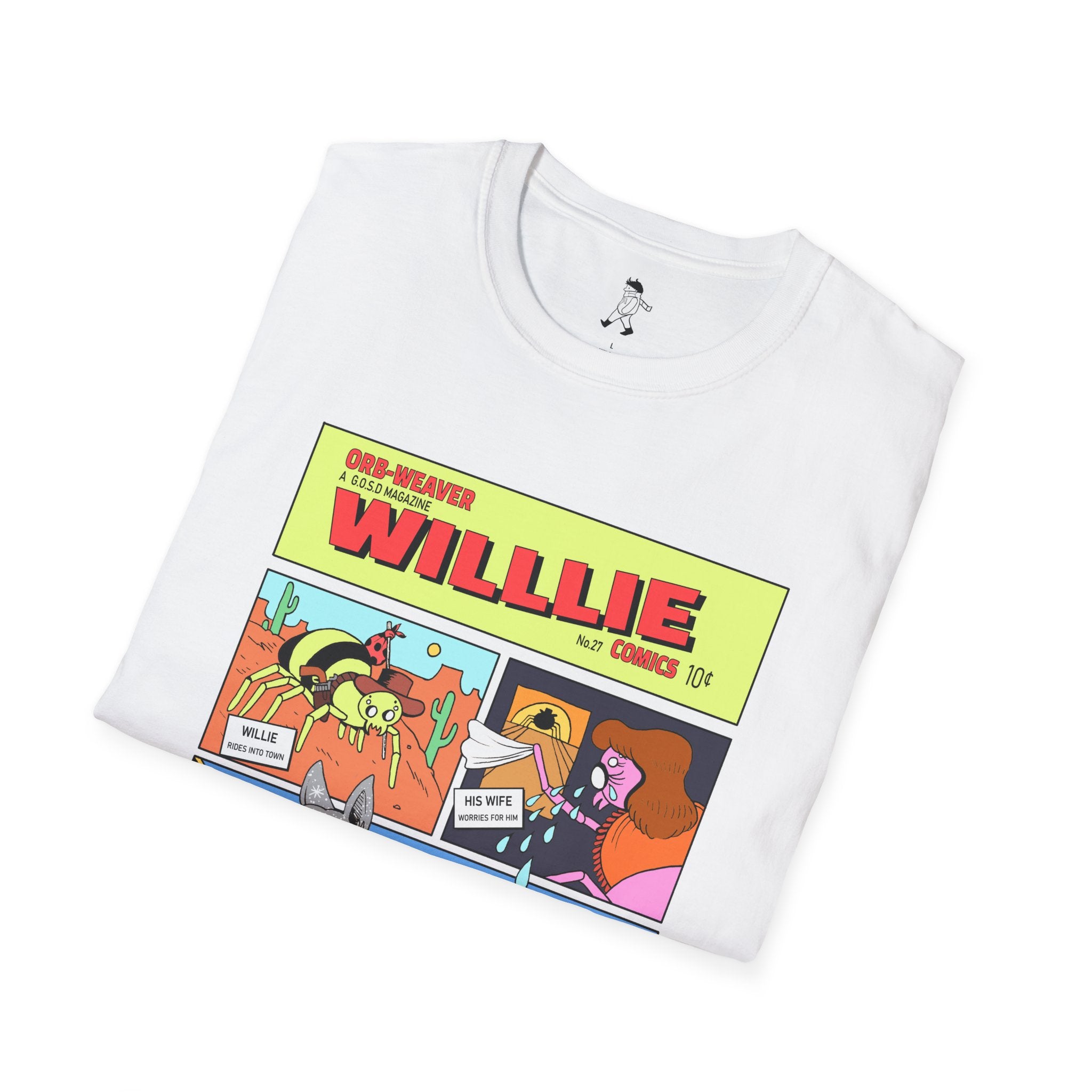 Colorful Illustrated Comic Retro Vibe T-Shirt