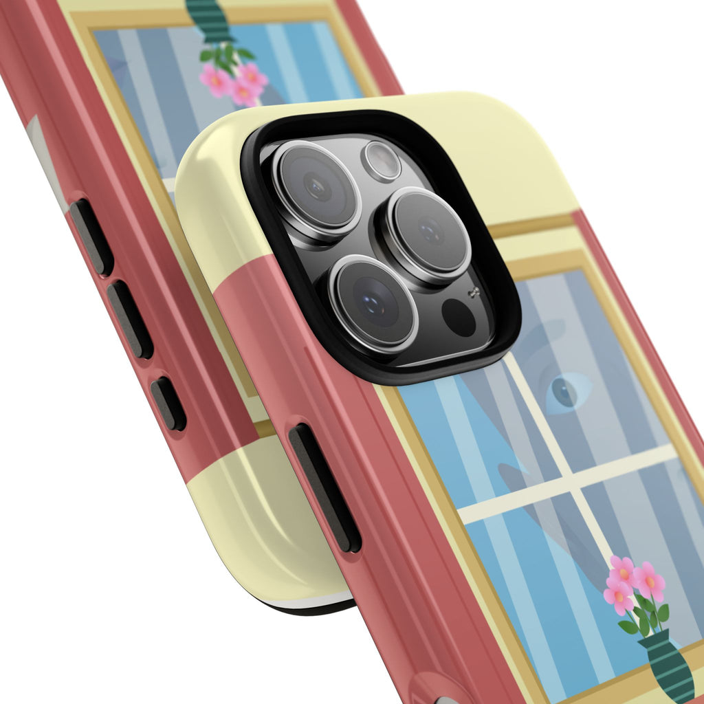 Cute Cat Watching Phone Case