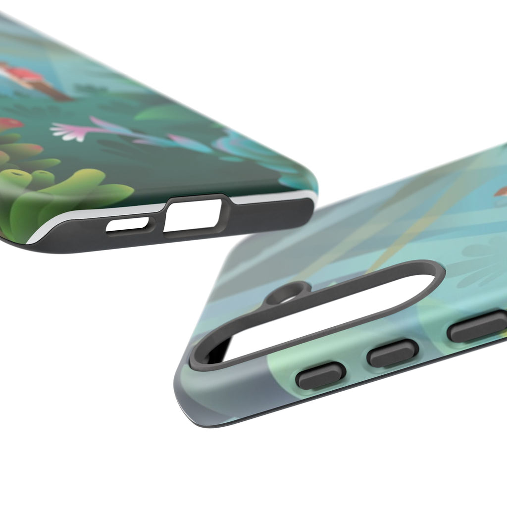 Whimsical Nature-Themed Phone Case