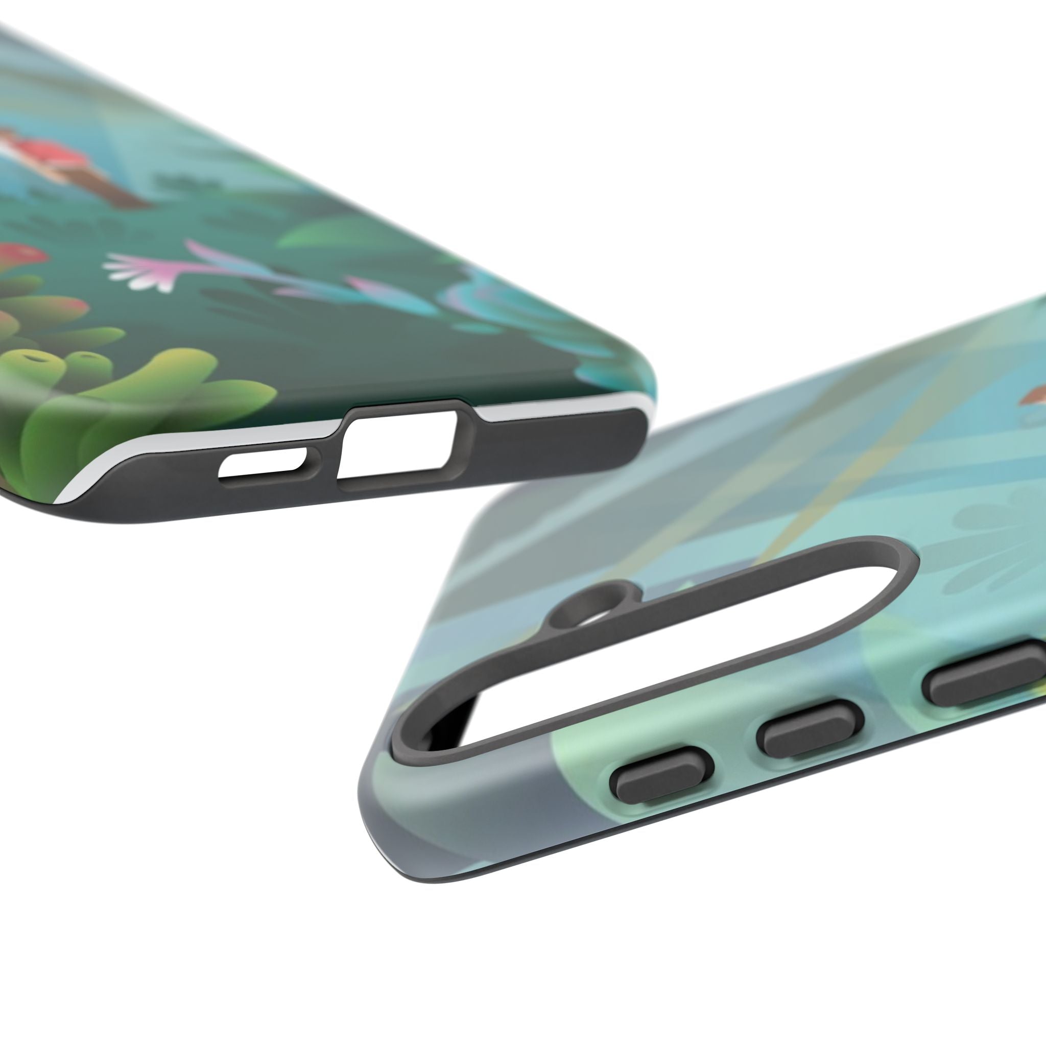 Whimsical Nature-Themed Phone Case