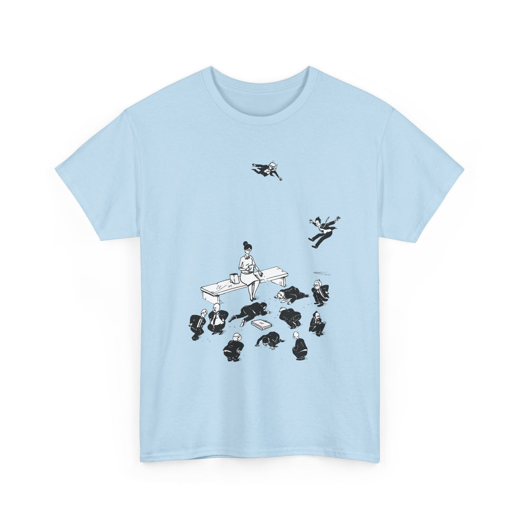 Comical Office Cotton Tee