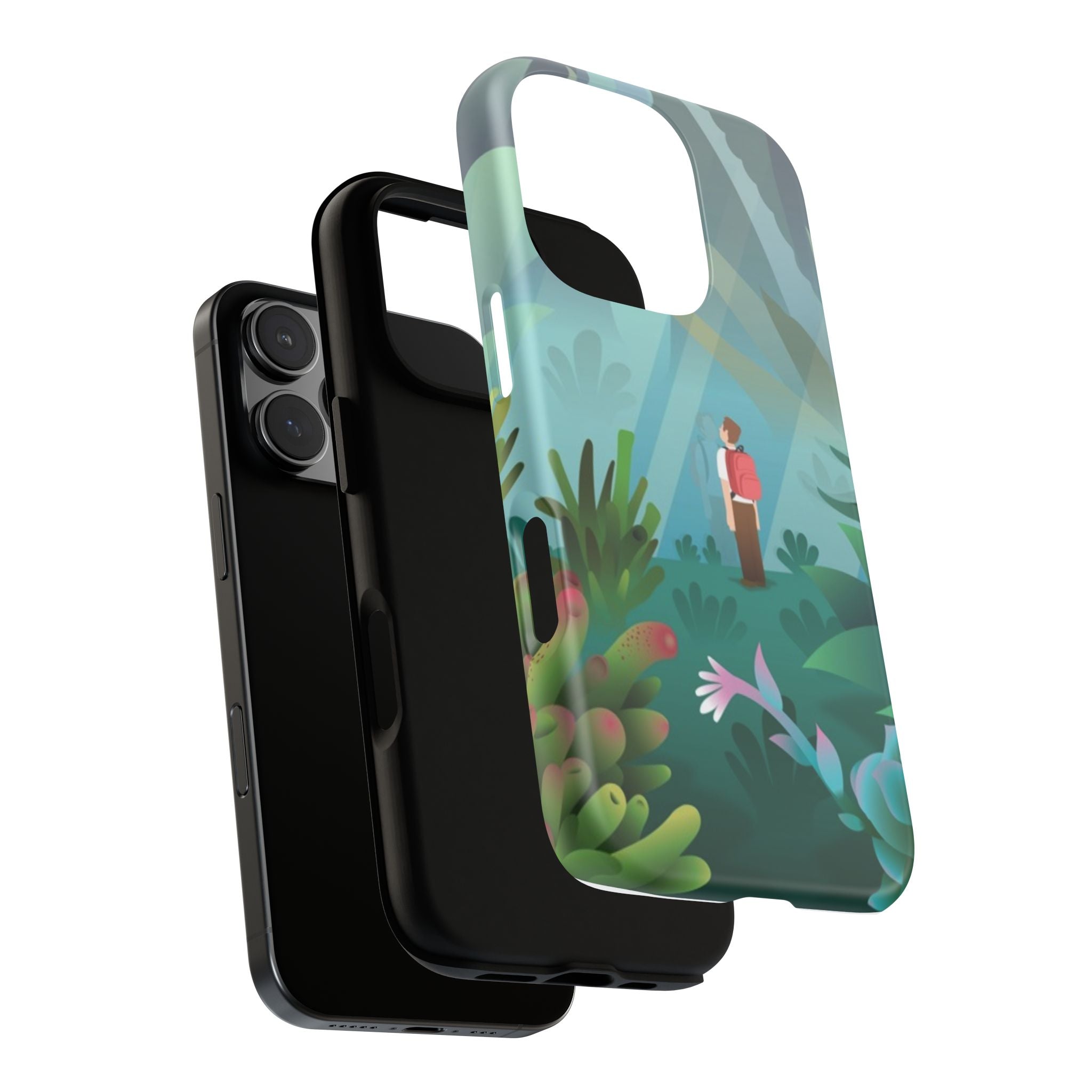 Whimsical Nature-Themed Phone Case