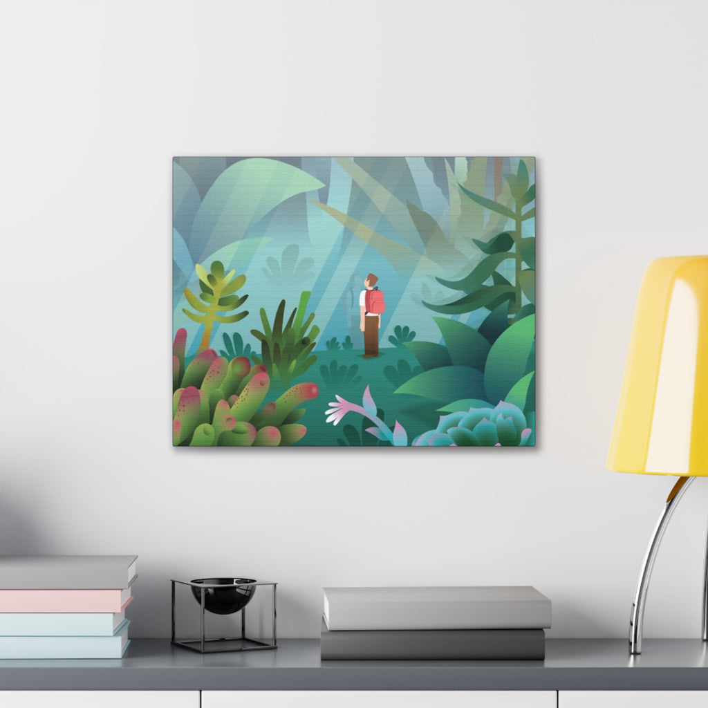 Tranquil Nature Scene Canvas Wall Art