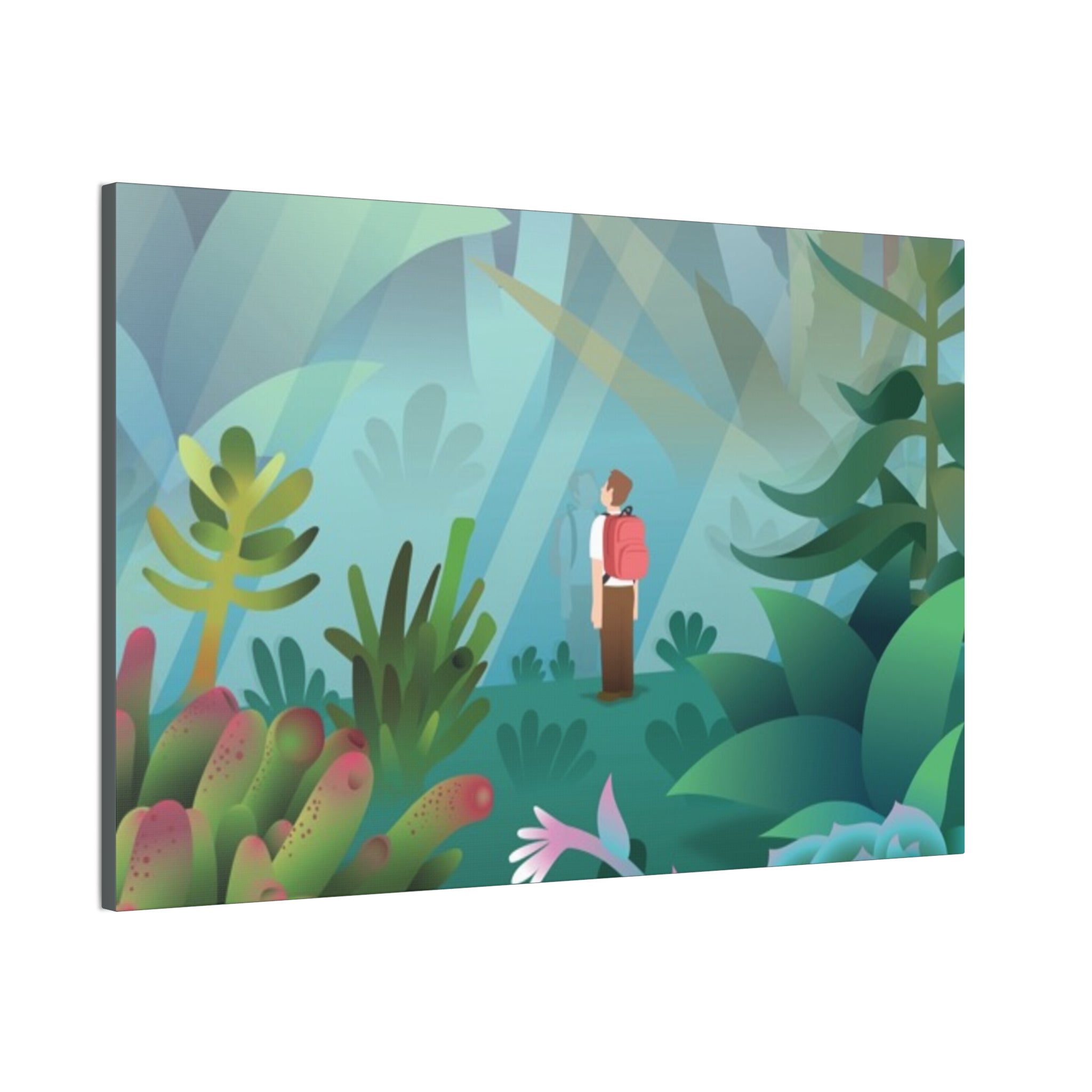 Tranquil Nature Scene Canvas Wall Art