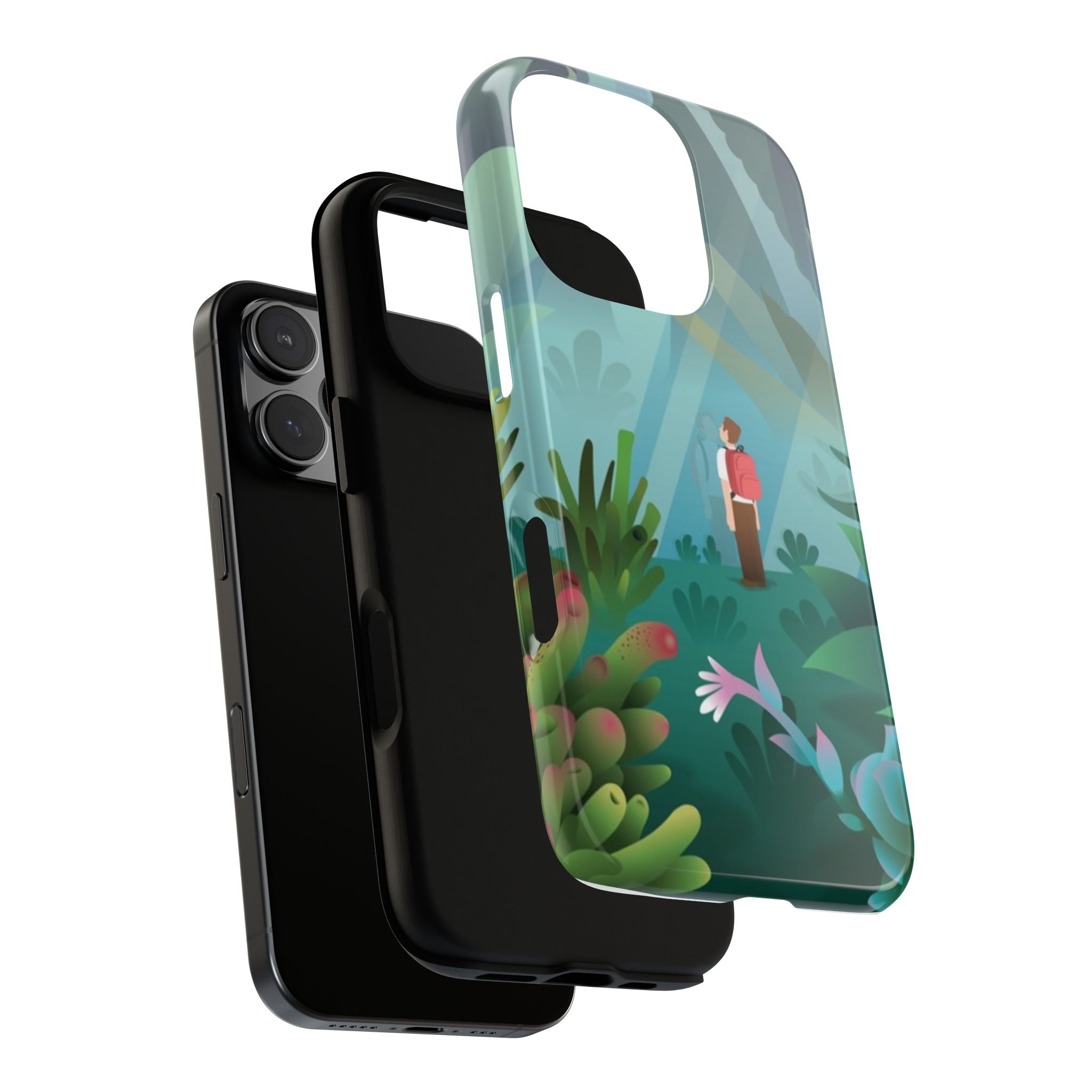 Whimsical Nature-Themed Phone Case