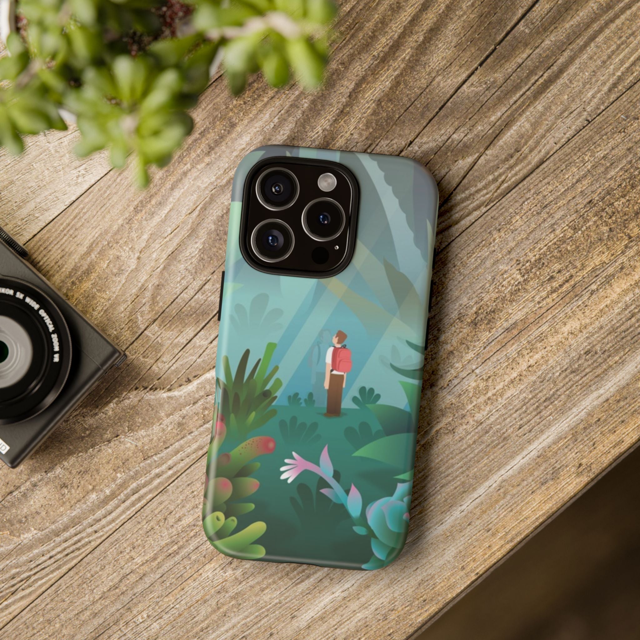 Whimsical Nature-Themed Phone Case