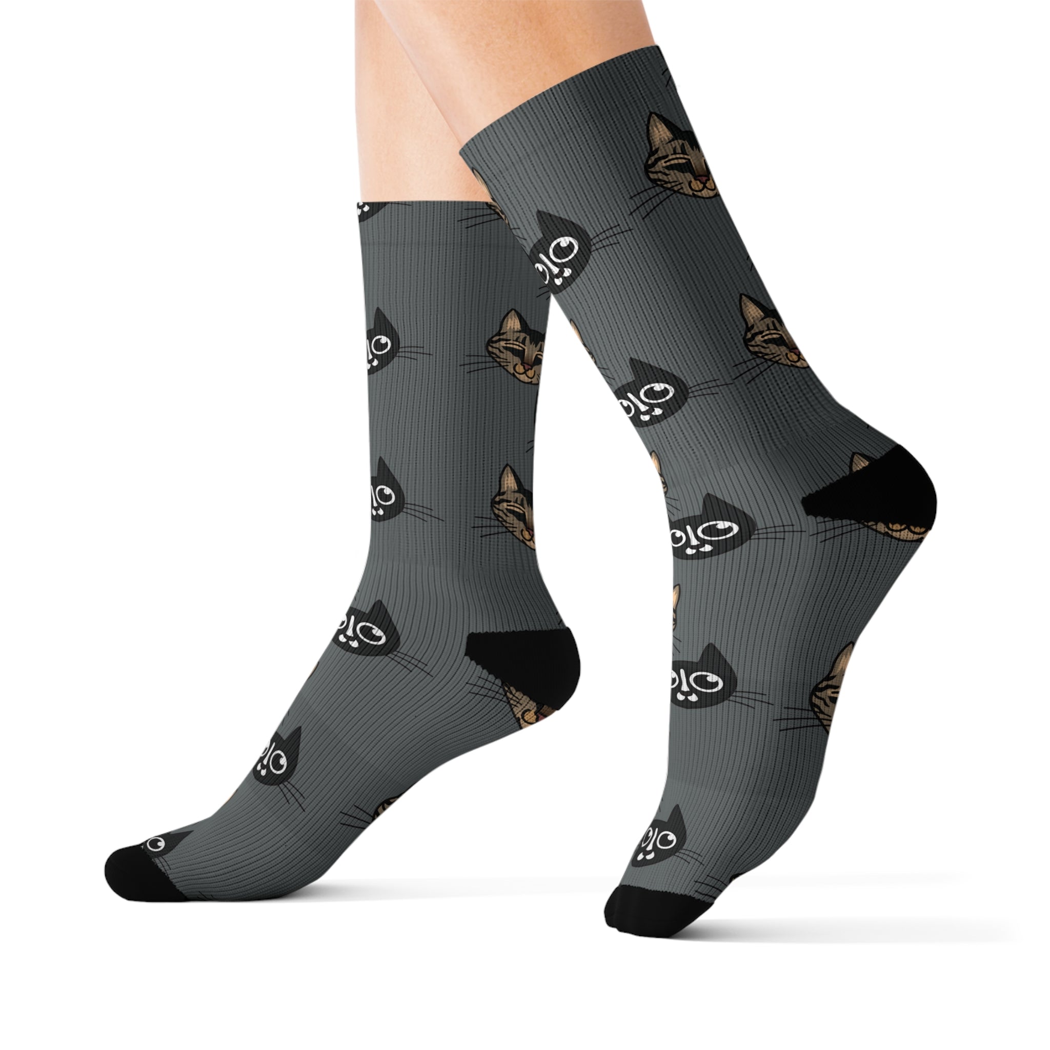 Cat Pattern Socks