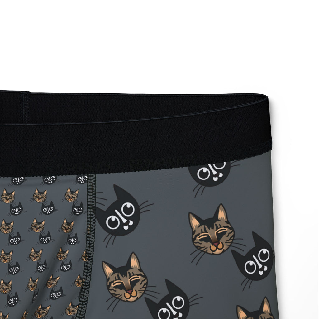 Men's Cat-Themed Boxers