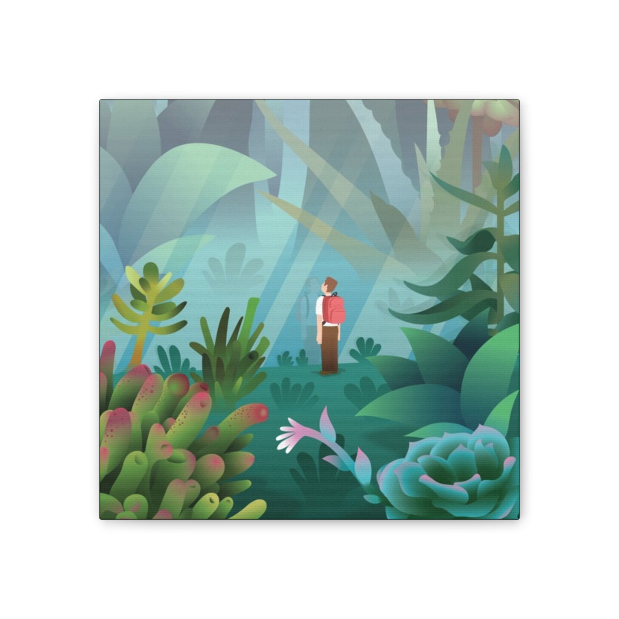 Tranquil Nature Scene Canvas Wall Art