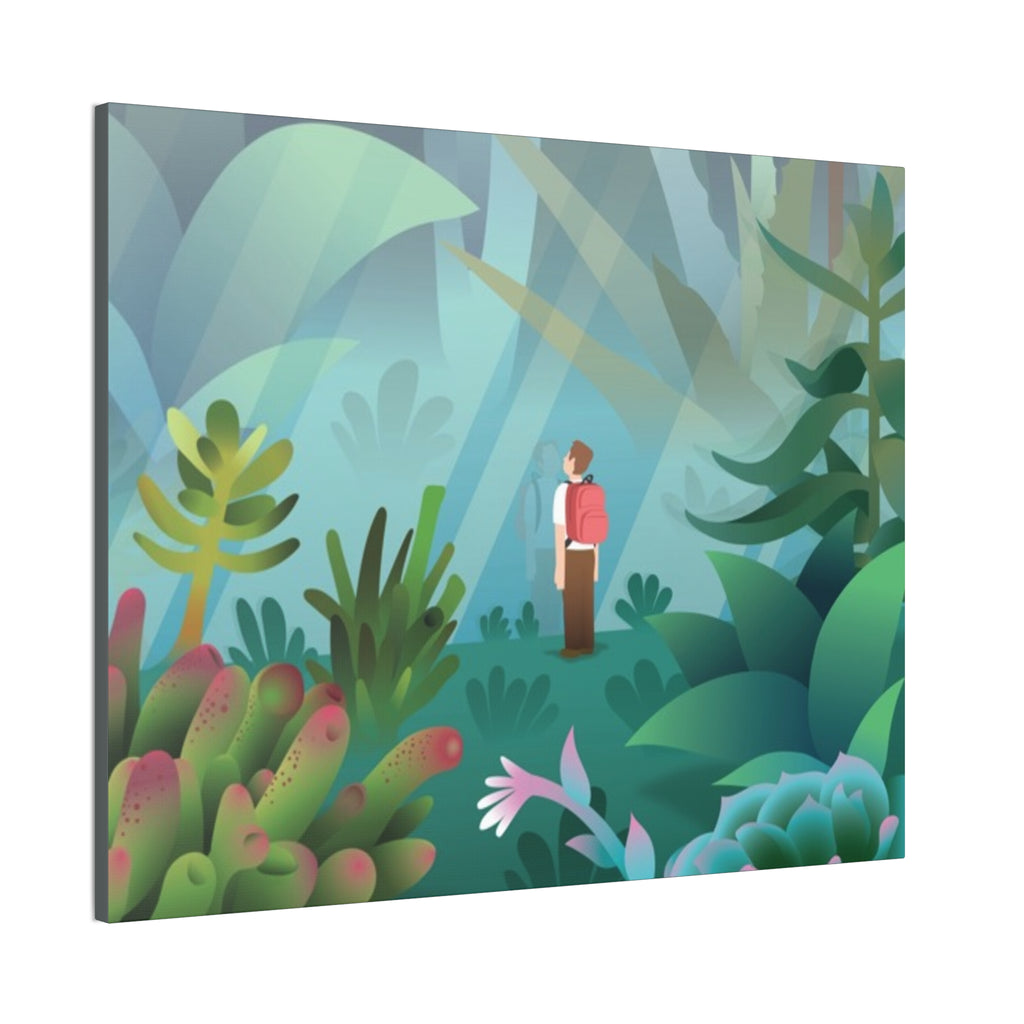 Tranquil Nature Scene Canvas Wall Art