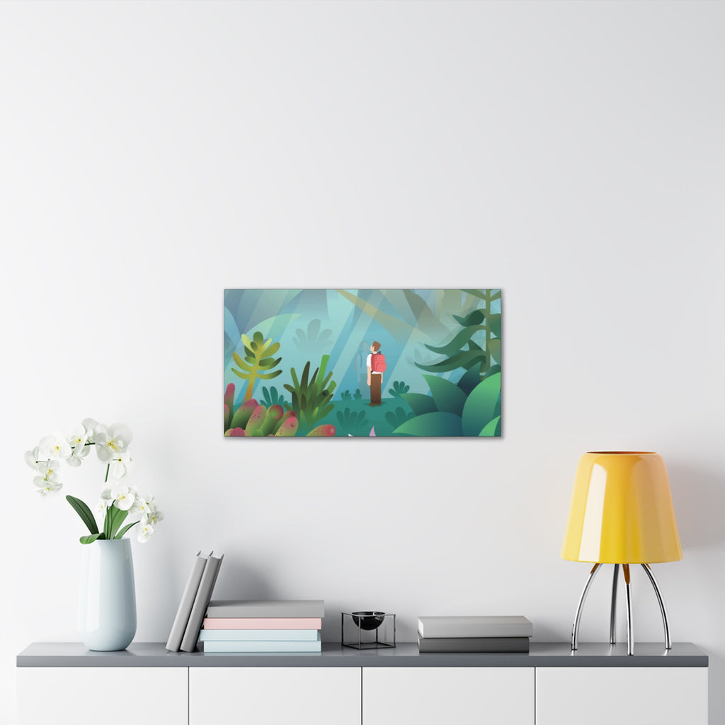 Tranquil Nature Scene Canvas Wall Art