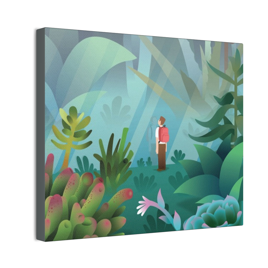 Tranquil Nature Scene Canvas Wall Art