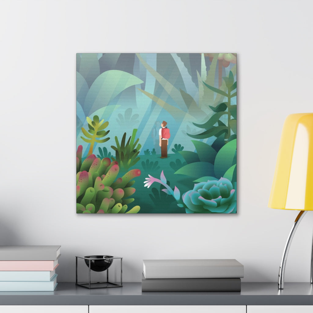 Tranquil Nature Scene Canvas Wall Art