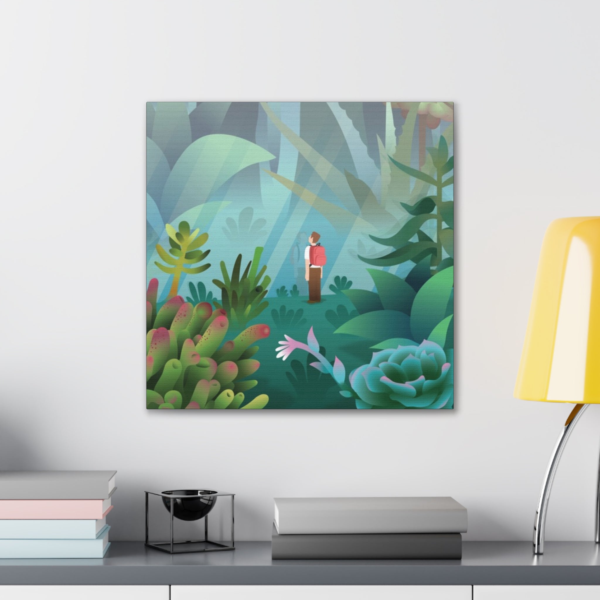 Tranquil Nature Scene Canvas Wall Art