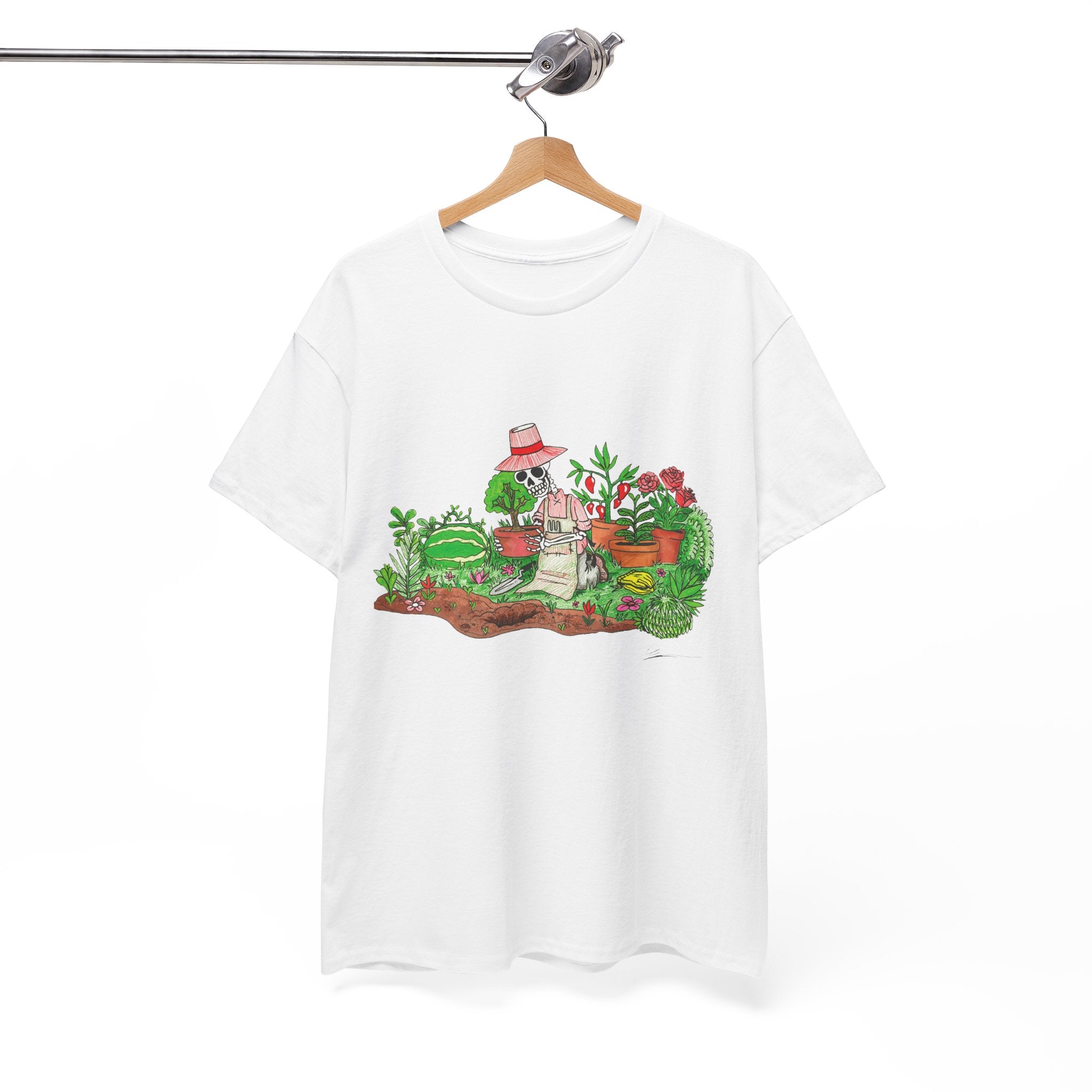 Colorful Garden Adventure Unisex Heavy Cotton Tee