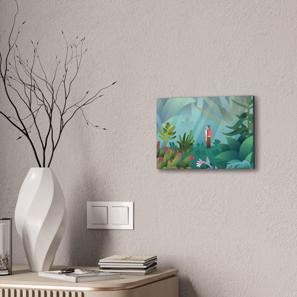 Tranquil Nature Scene Canvas Wall Art