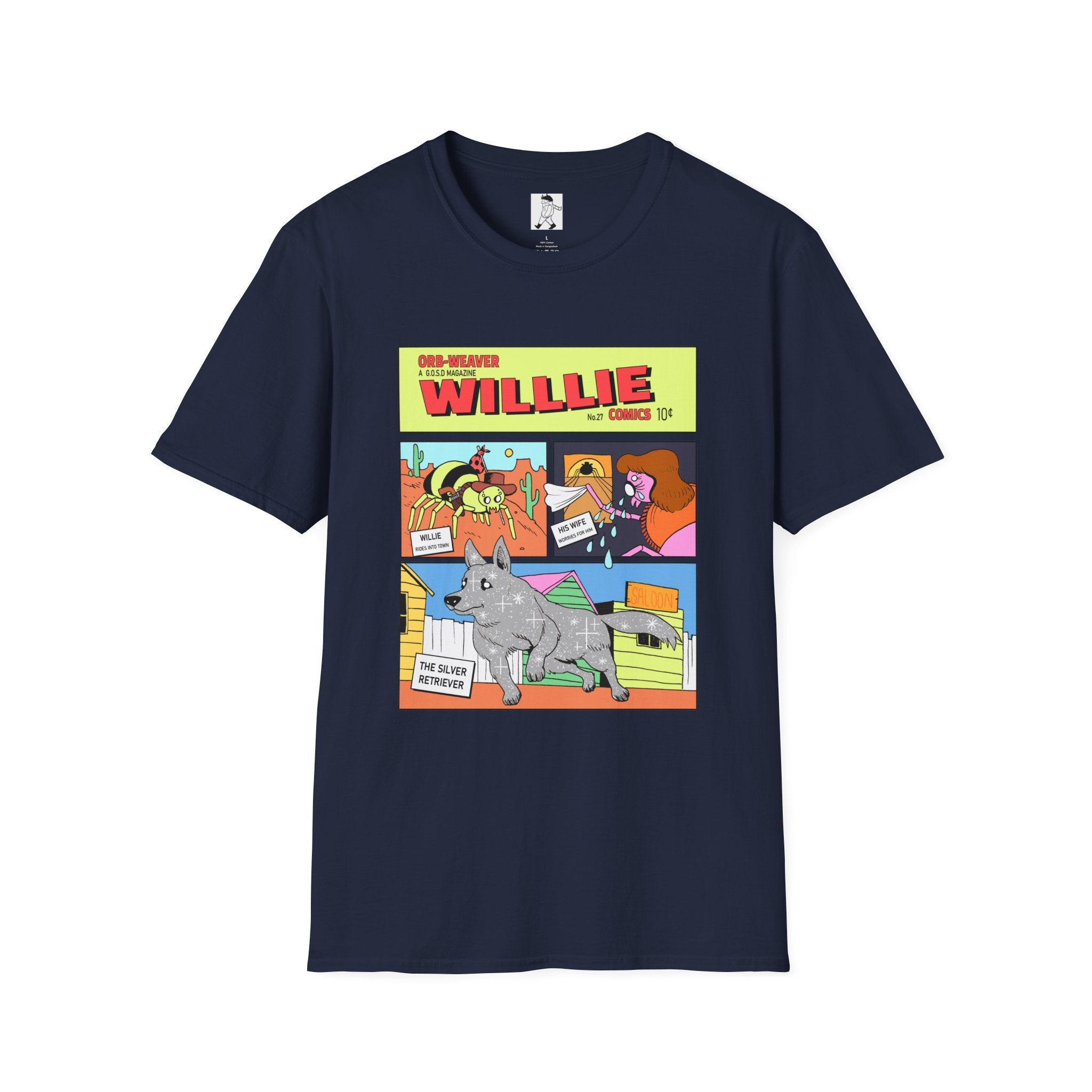 Colorful Illustrated Comic Retro Vibe T-Shirt
