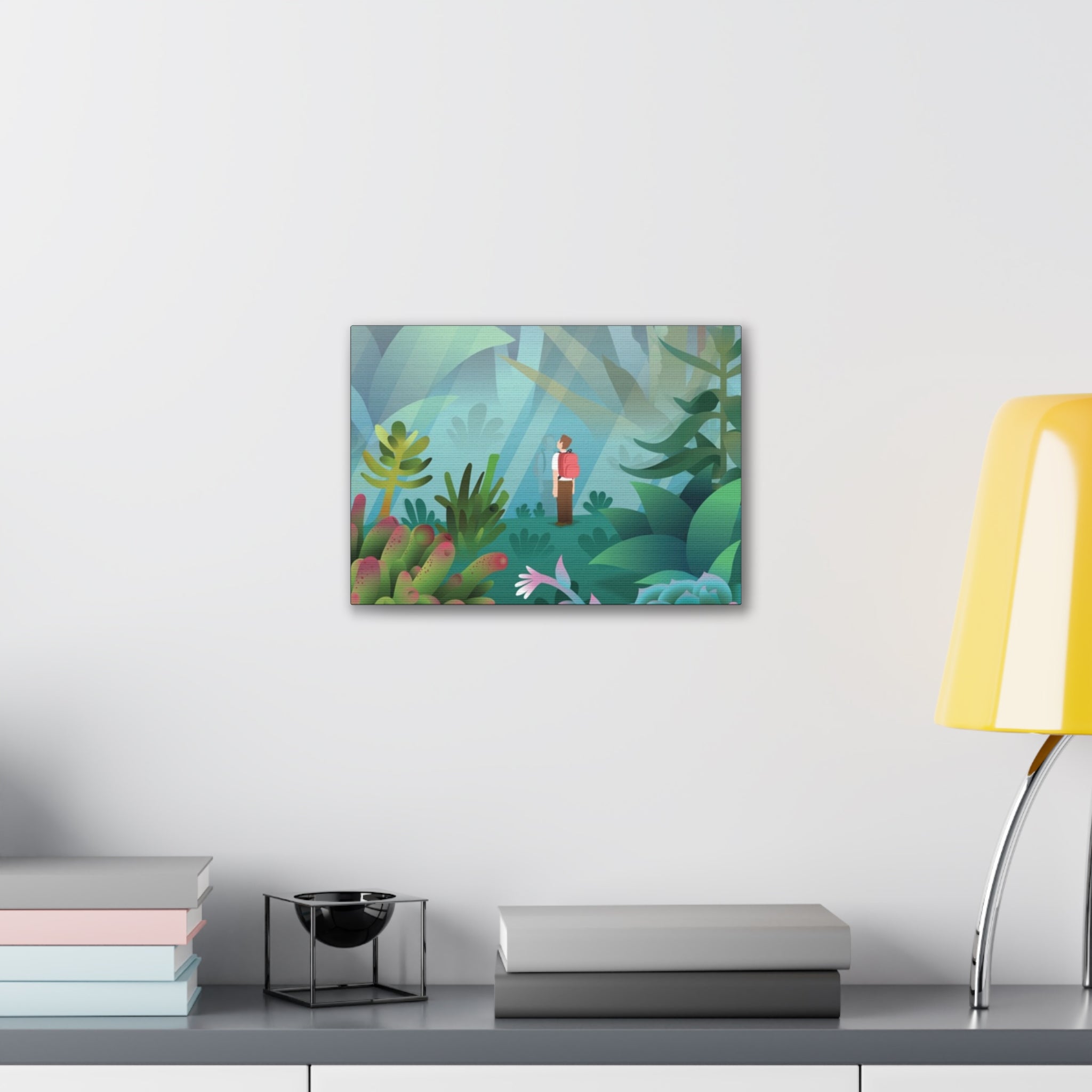 Tranquil Nature Scene Canvas Wall Art