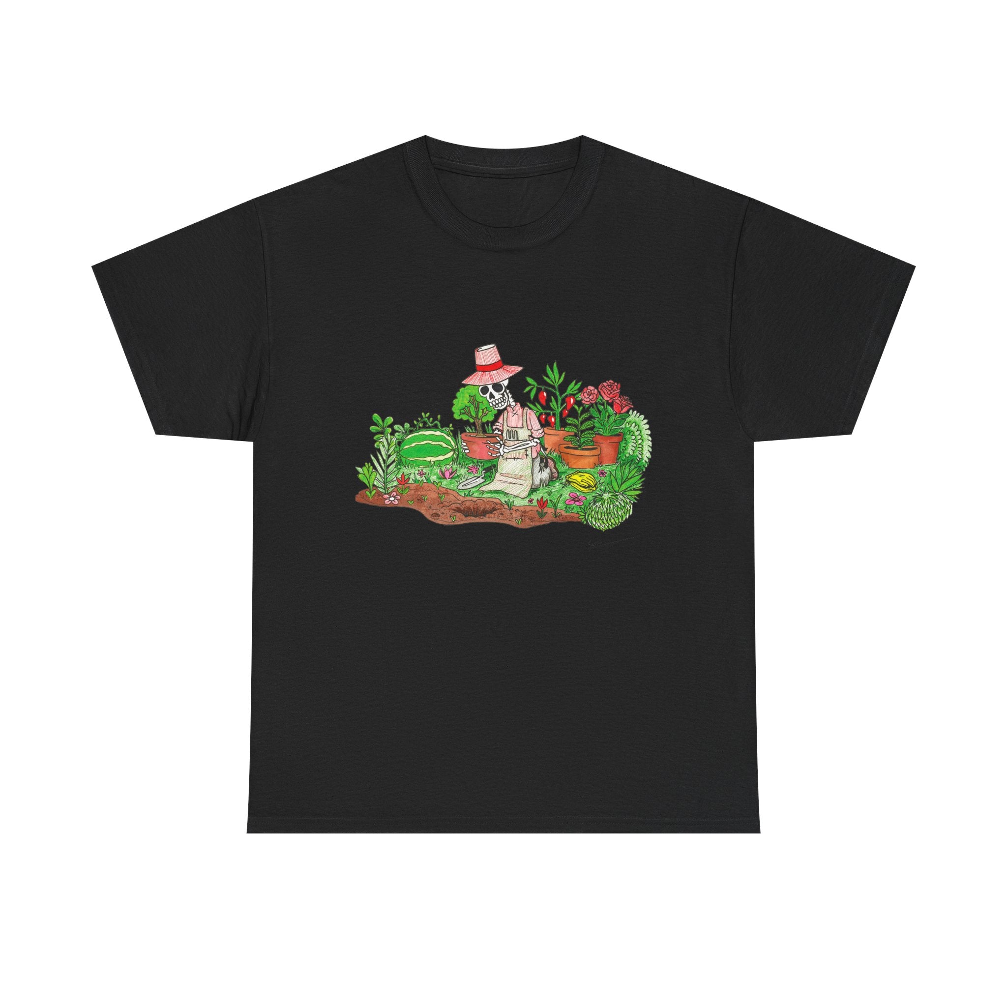 Colorful Garden Adventure Unisex Heavy Cotton Tee