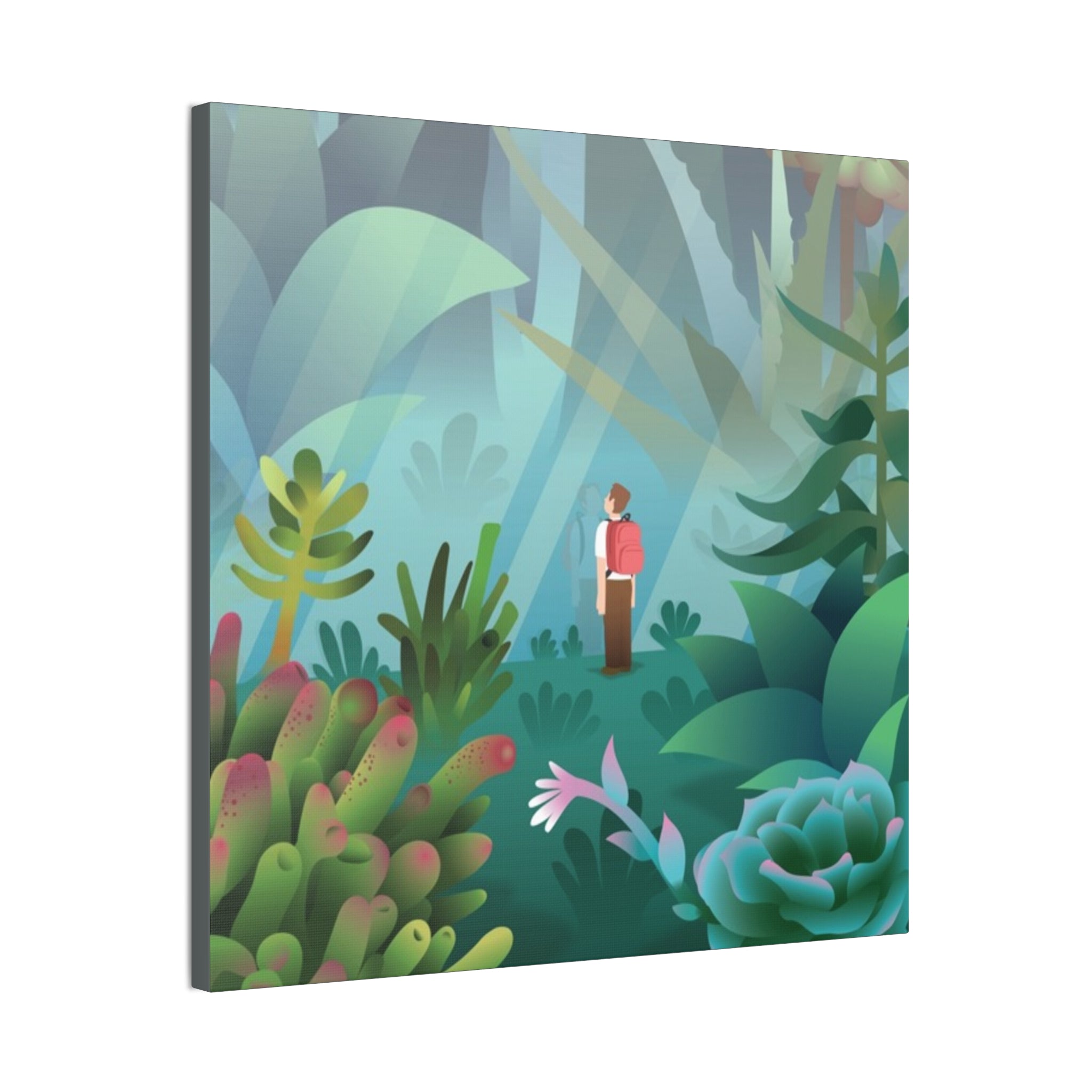 Tranquil Nature Scene Canvas Wall Art
