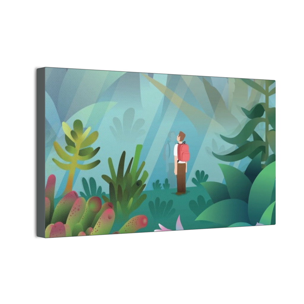 Tranquil Nature Scene Canvas Wall Art