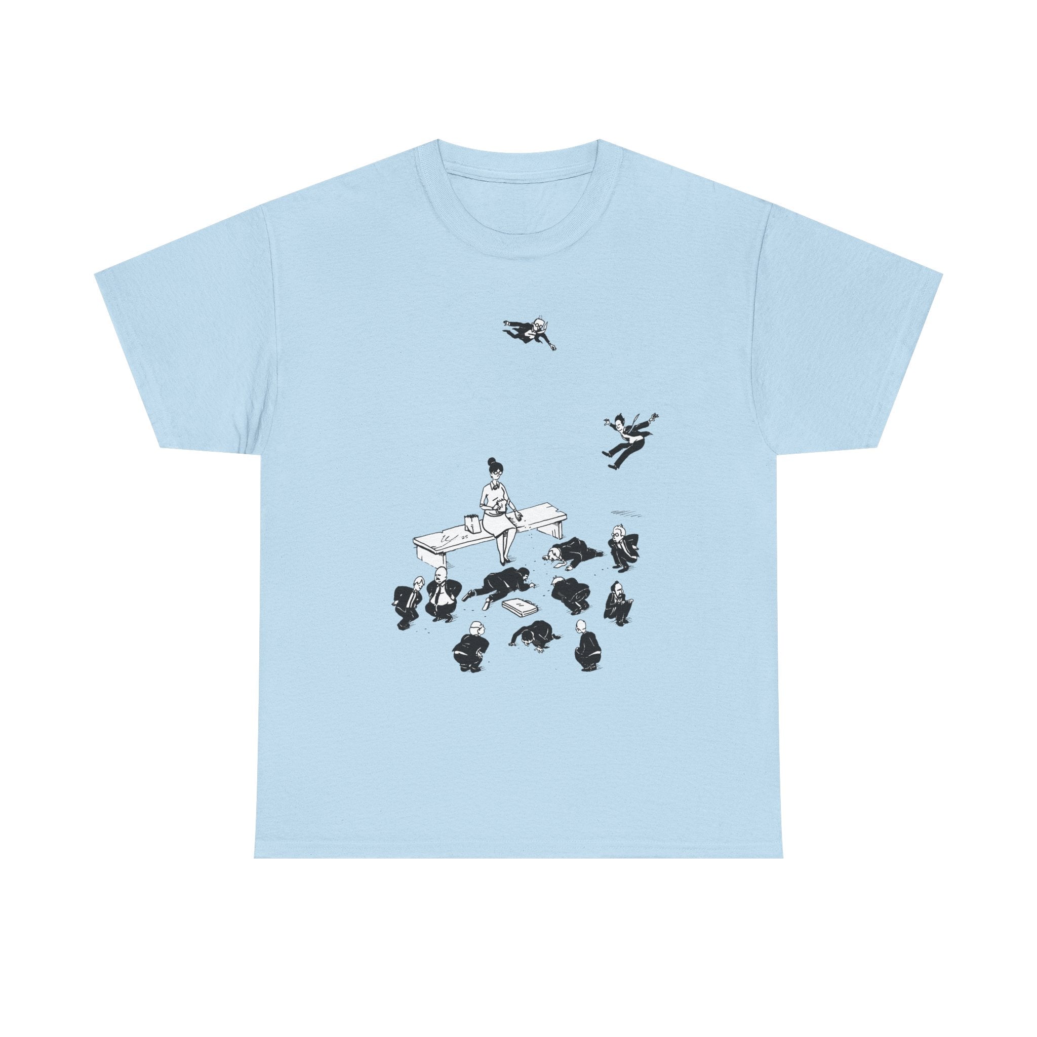 Comical Office Cotton Tee